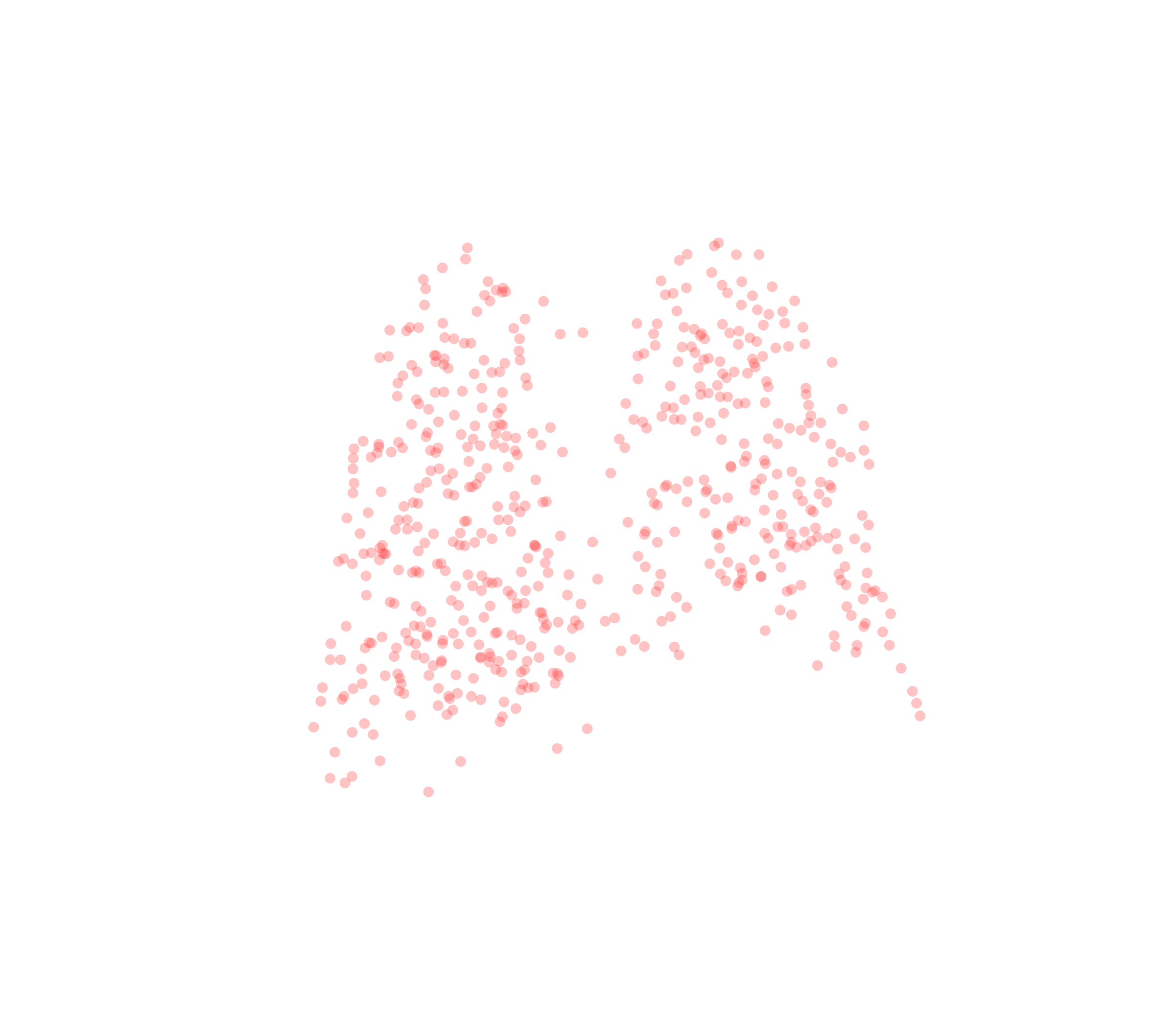 Displacement Vectors (Expiration) - Back View