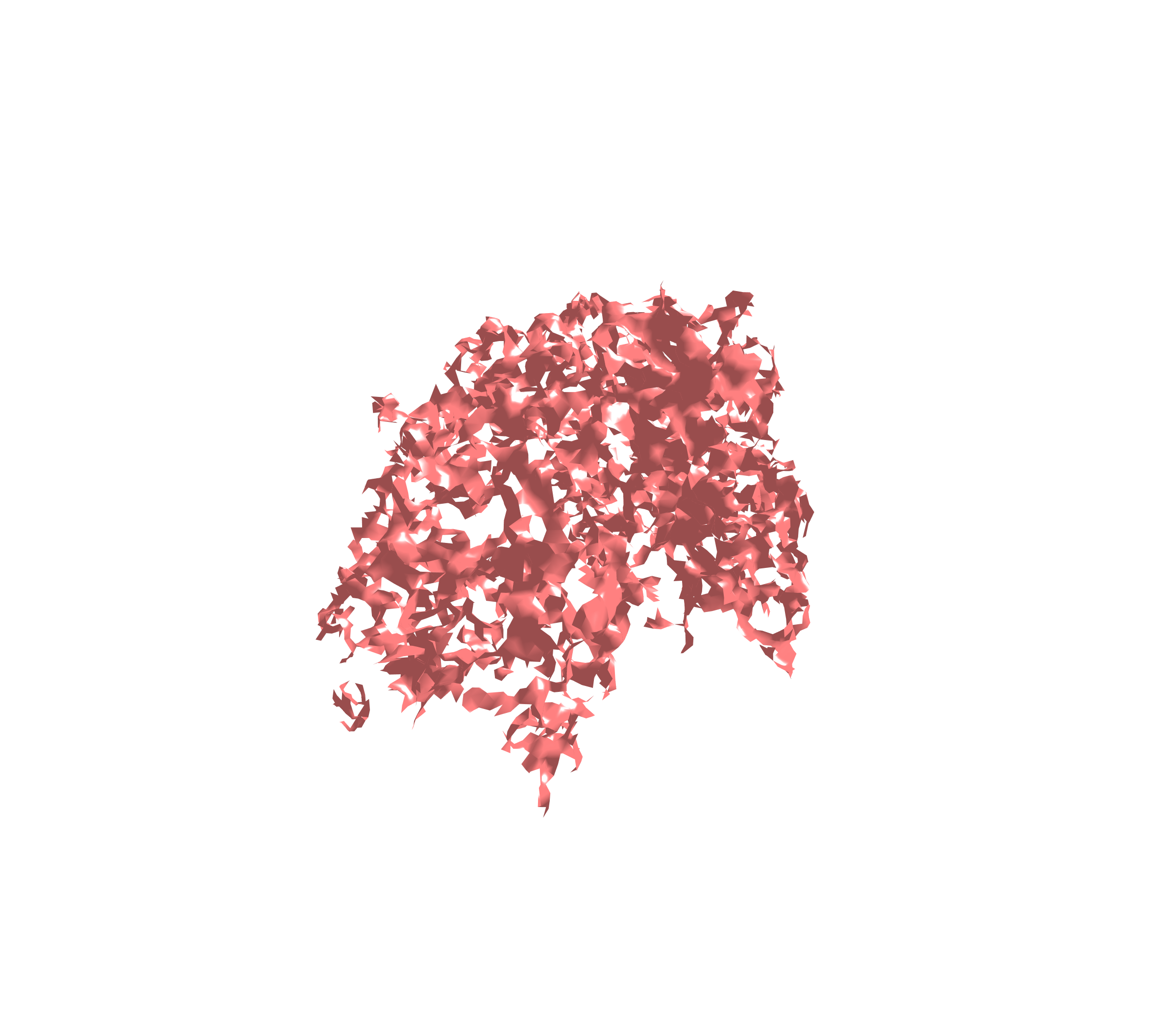 Surface (Expiration) - Diagonal View