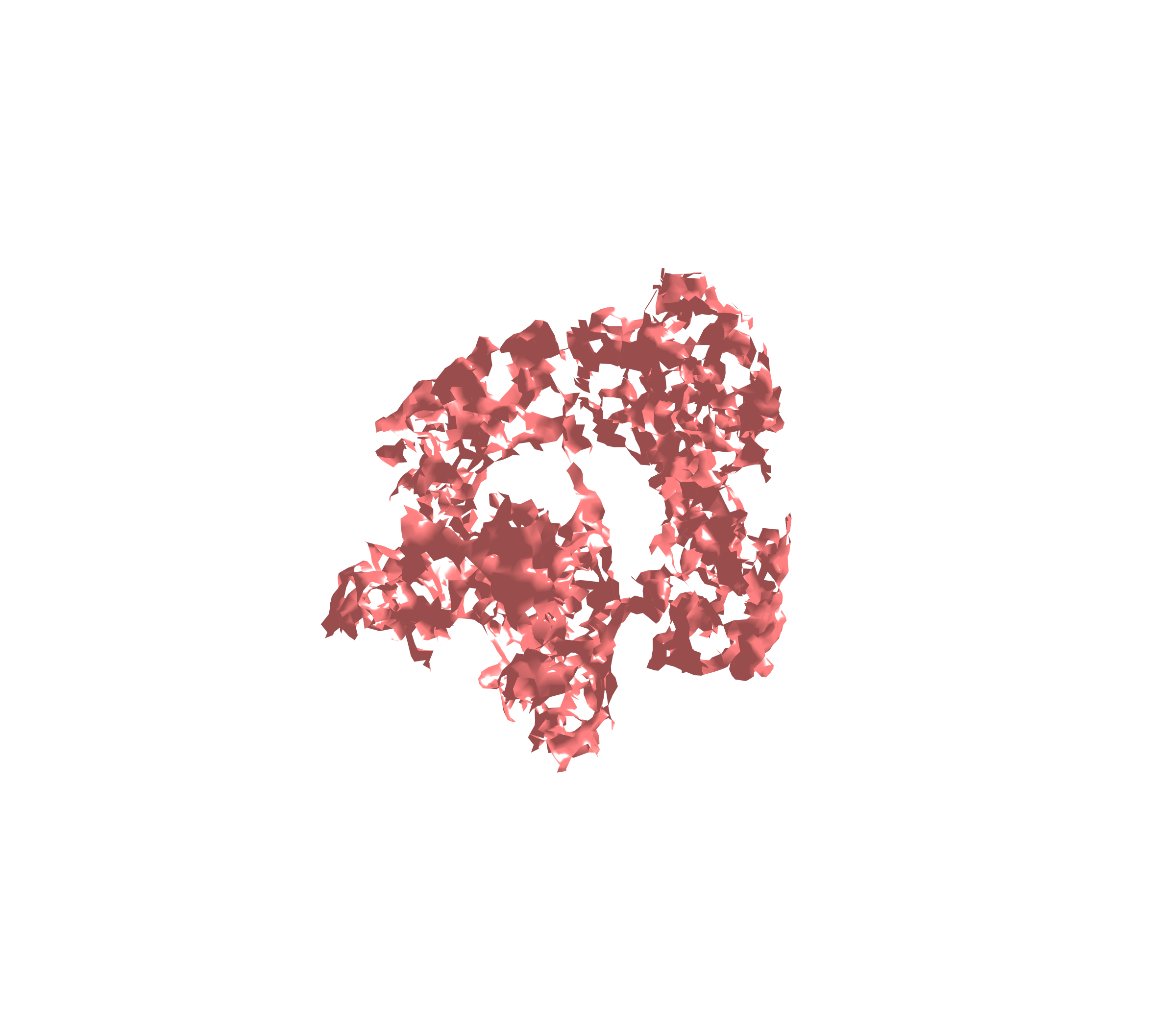 Surface (Expiration) - Diagonal View