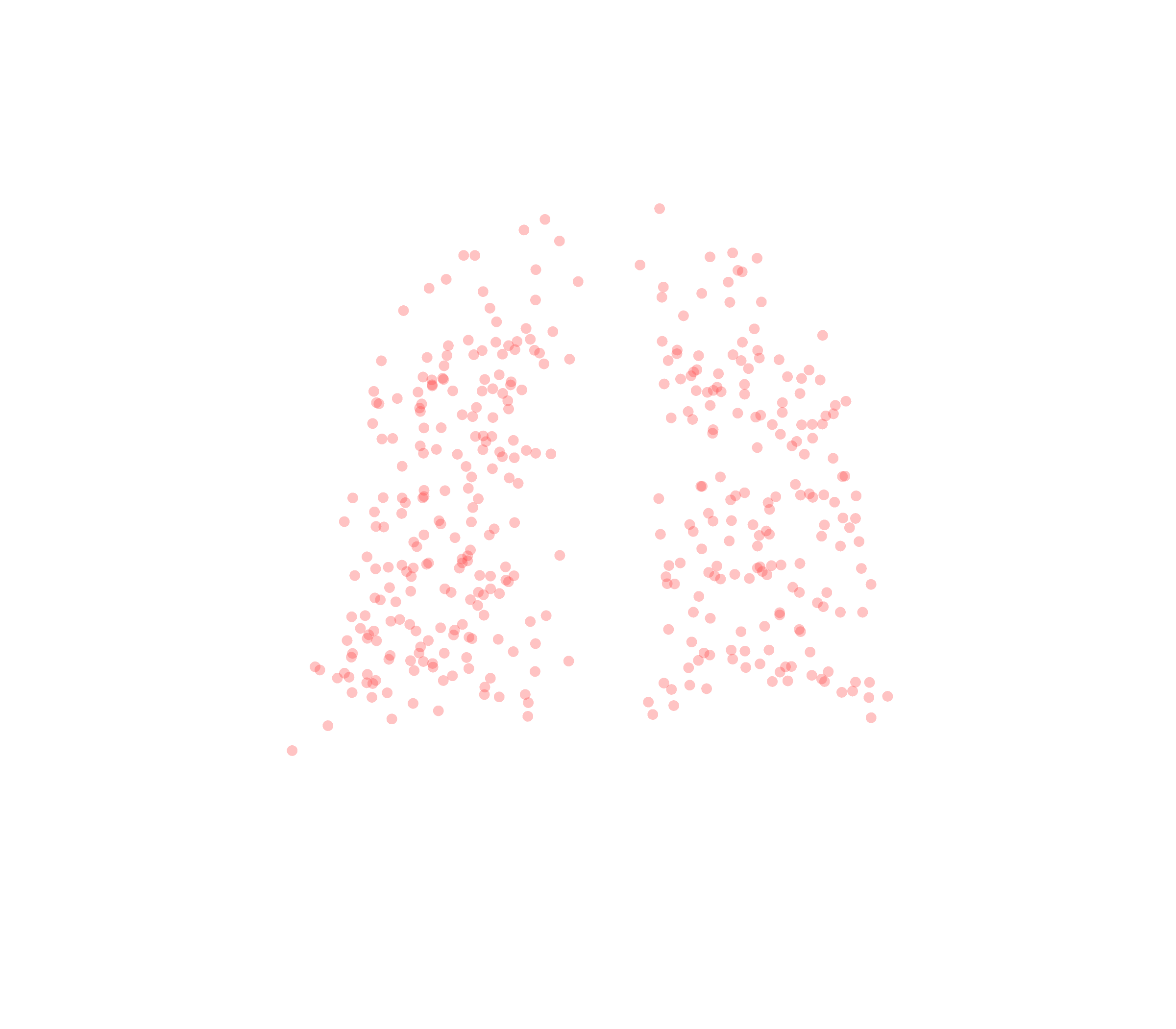 Displacement Vectors (Expiration) - Back View