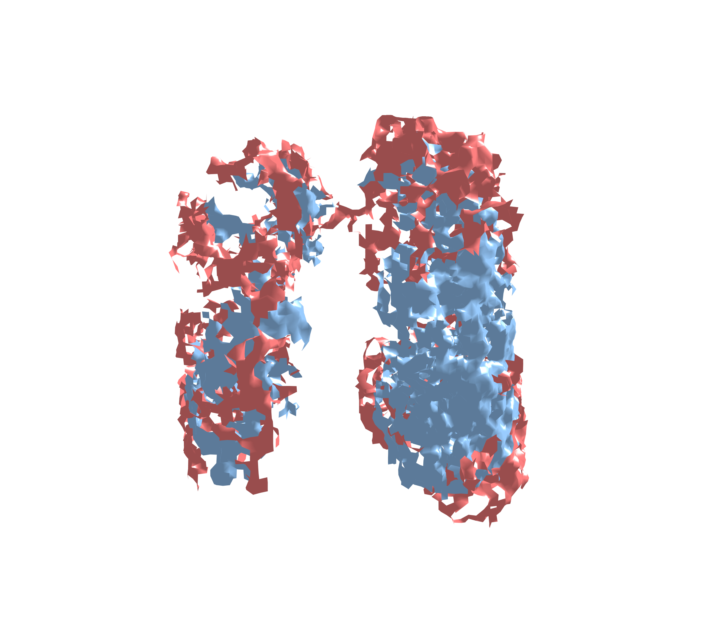 Combined Visualization - Front View