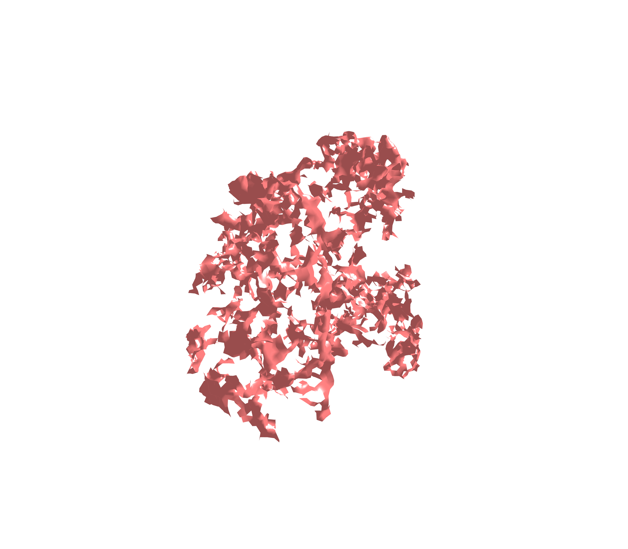 Surface (Expiration) - Diagonal View