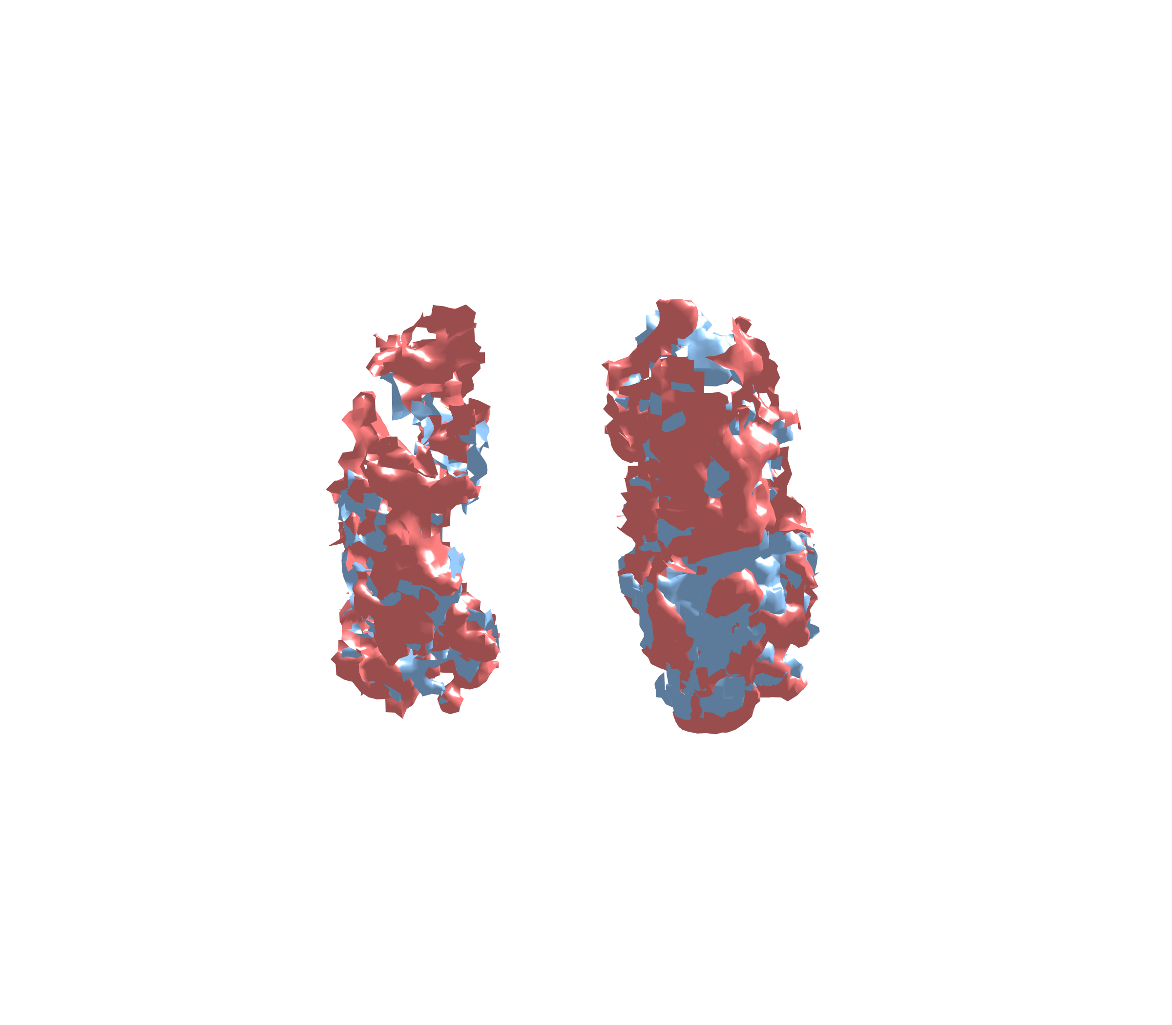 Combined Visualization - Front View