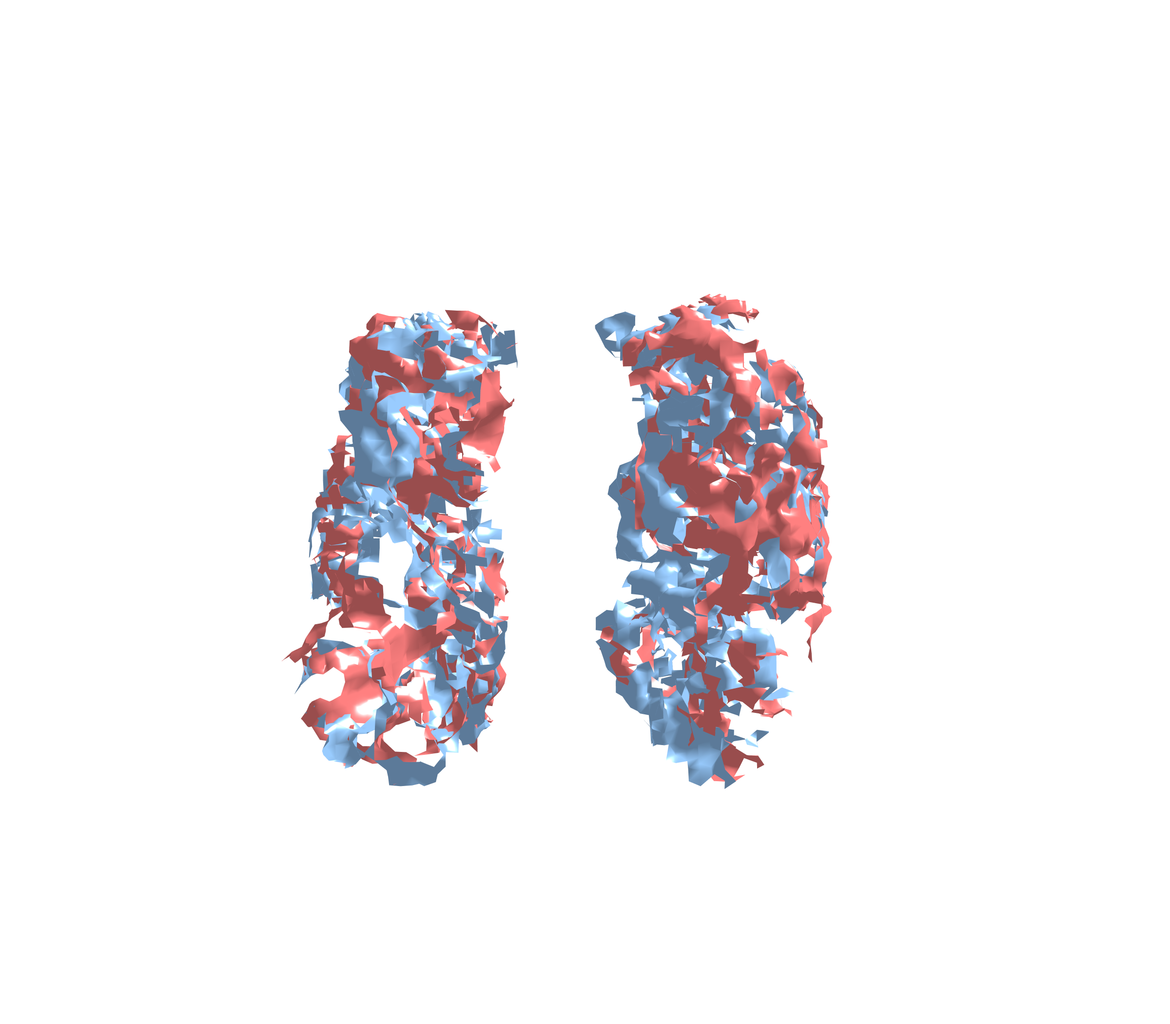 Combined Visualization - Front View