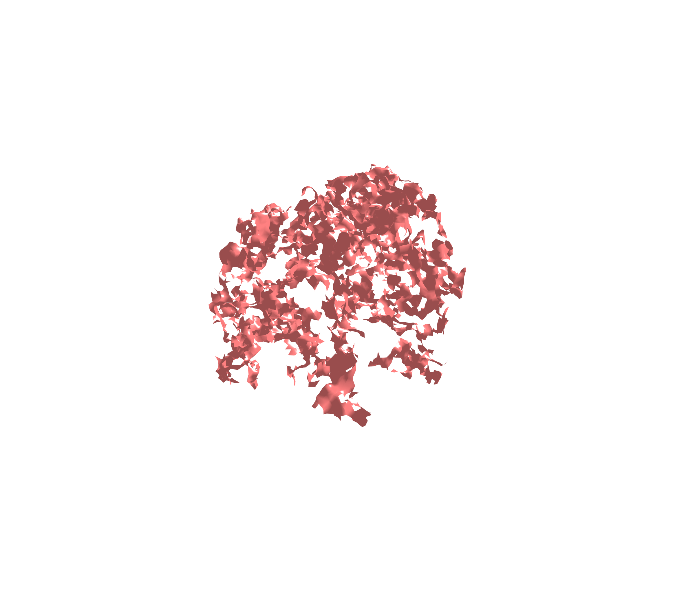 Surface (Expiration) - Diagonal View