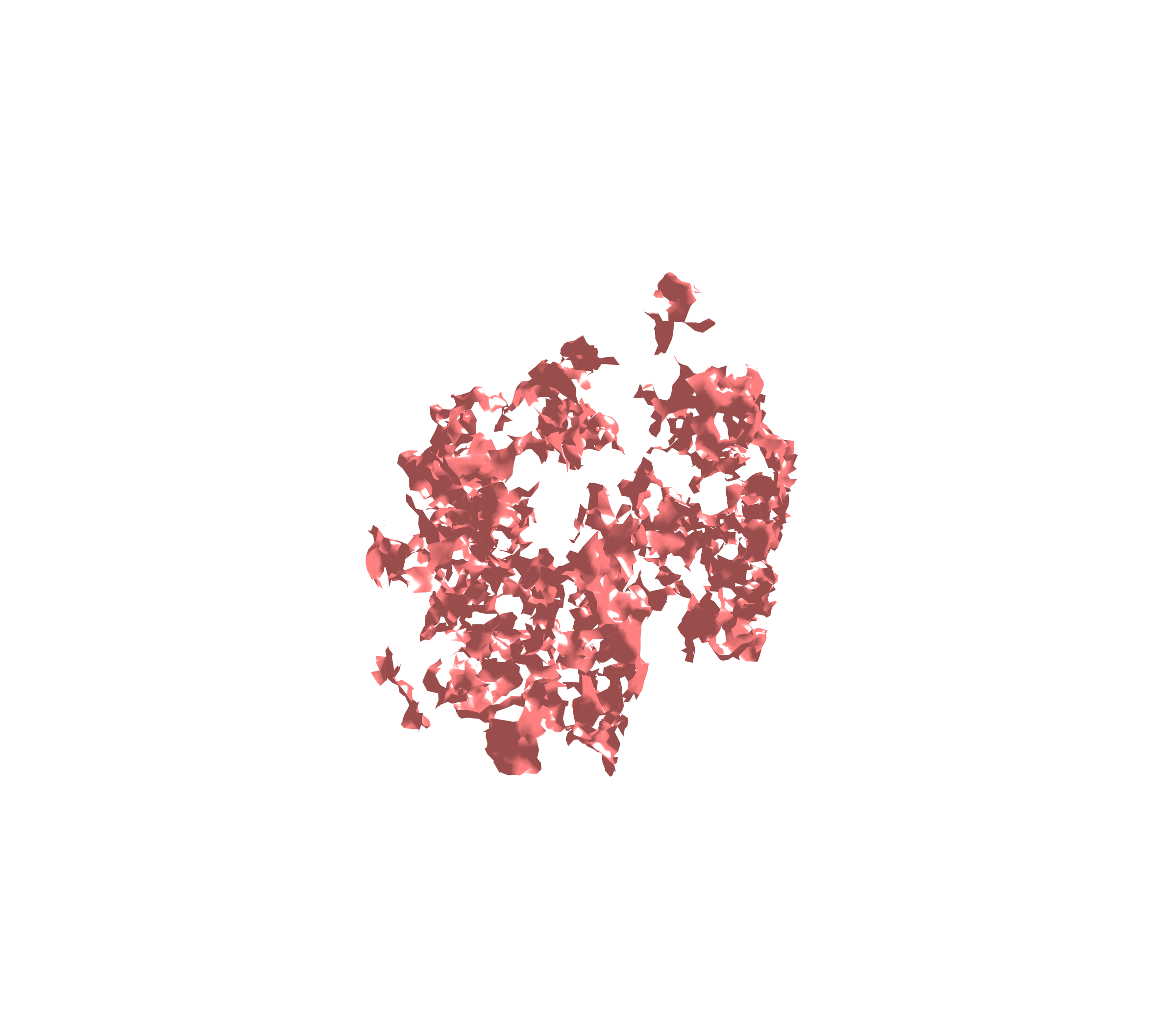 Surface (Expiration) - Diagonal View