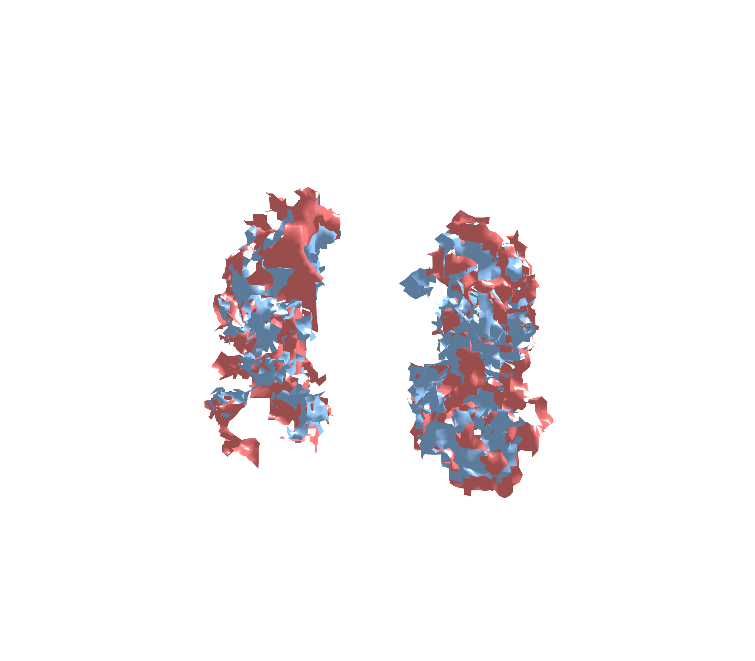 Combined Visualization - Front View