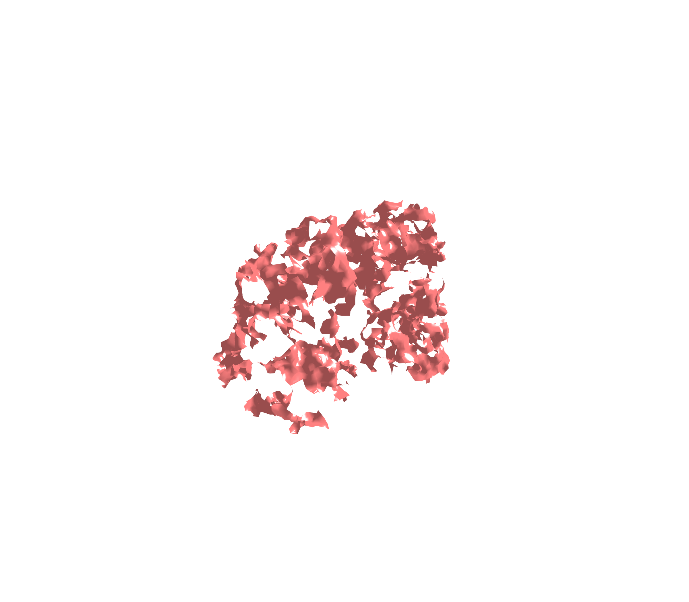 Surface (Expiration) - Diagonal View