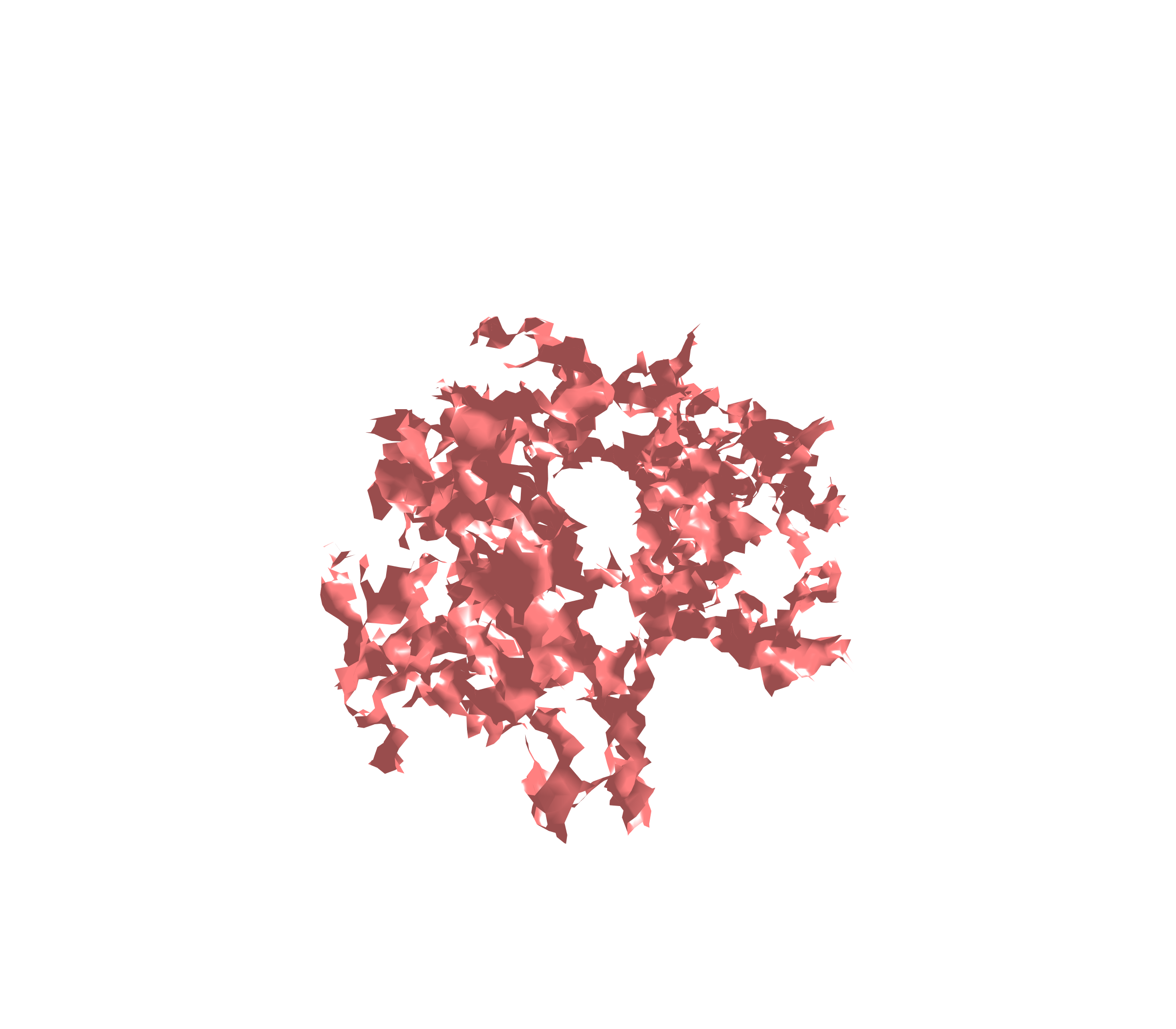 Surface (Expiration) - Diagonal View
