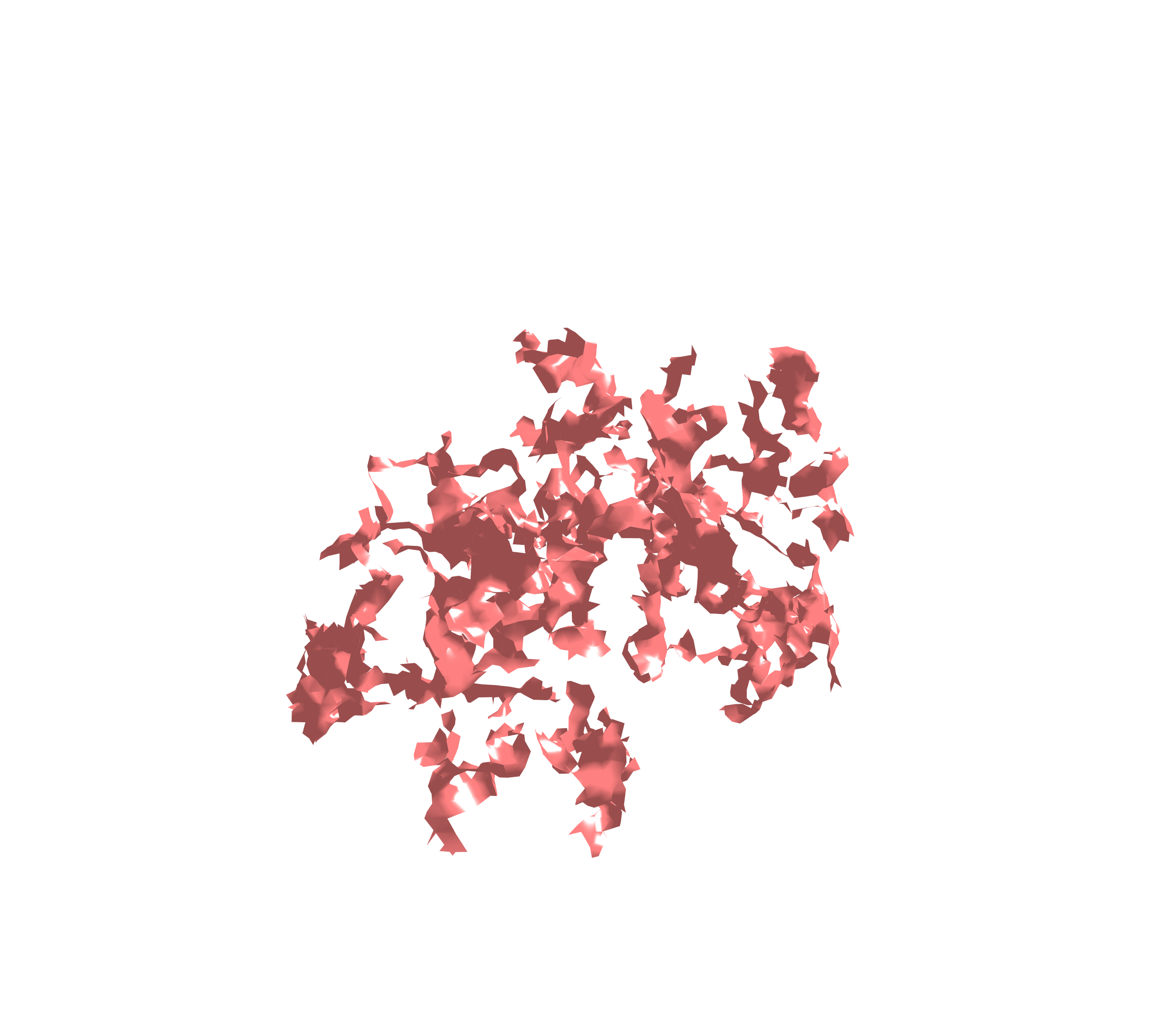 Surface (Expiration) - Diagonal View