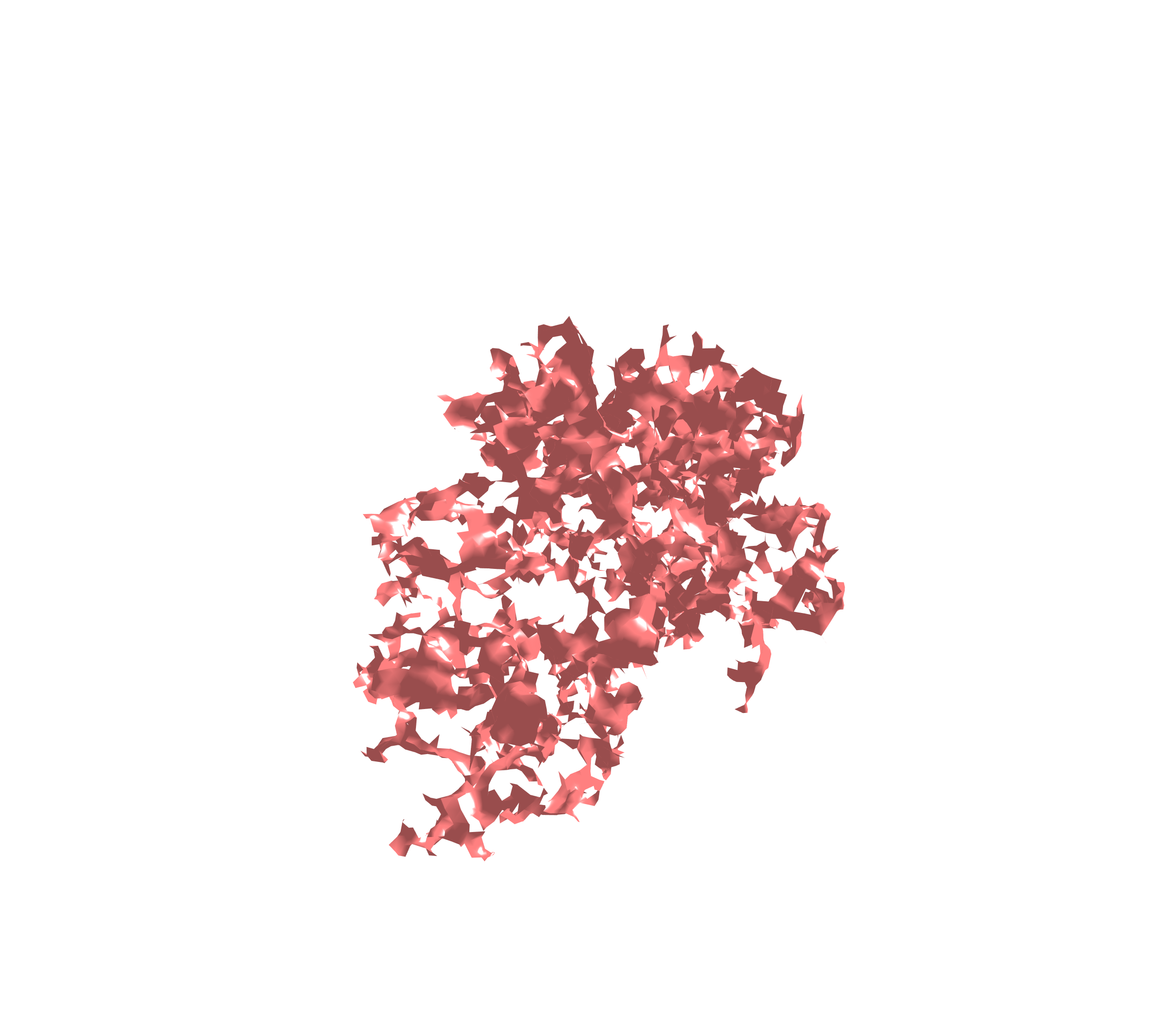 Surface (Expiration) - Diagonal View