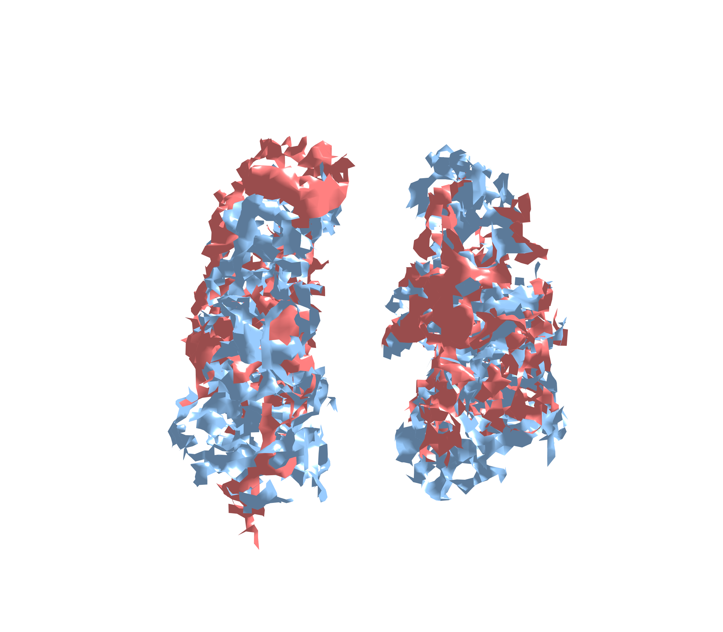 Combined Visualization - Front View