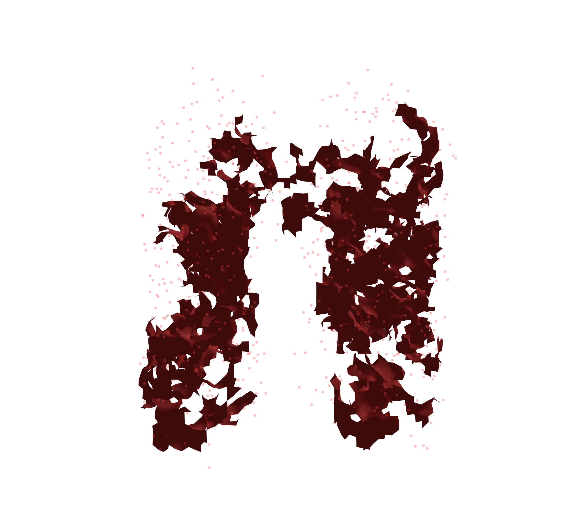 Combined Visualization (Expiration) - Front View