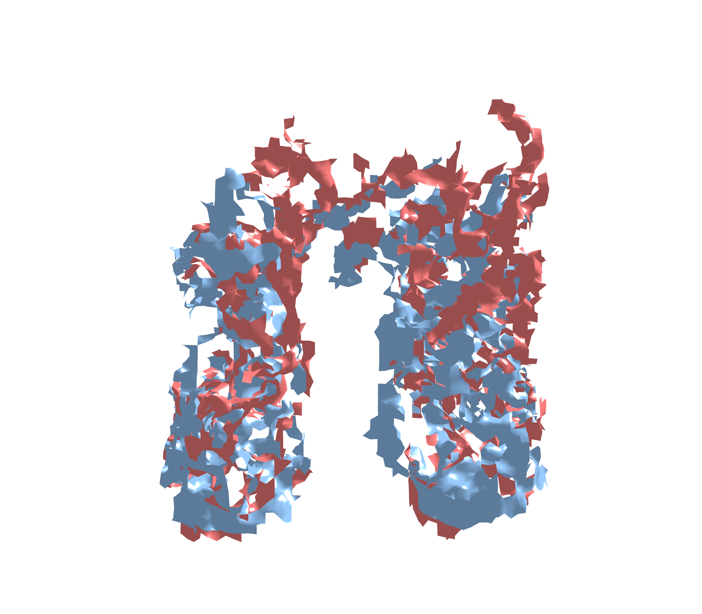 Combined Visualization - Front View