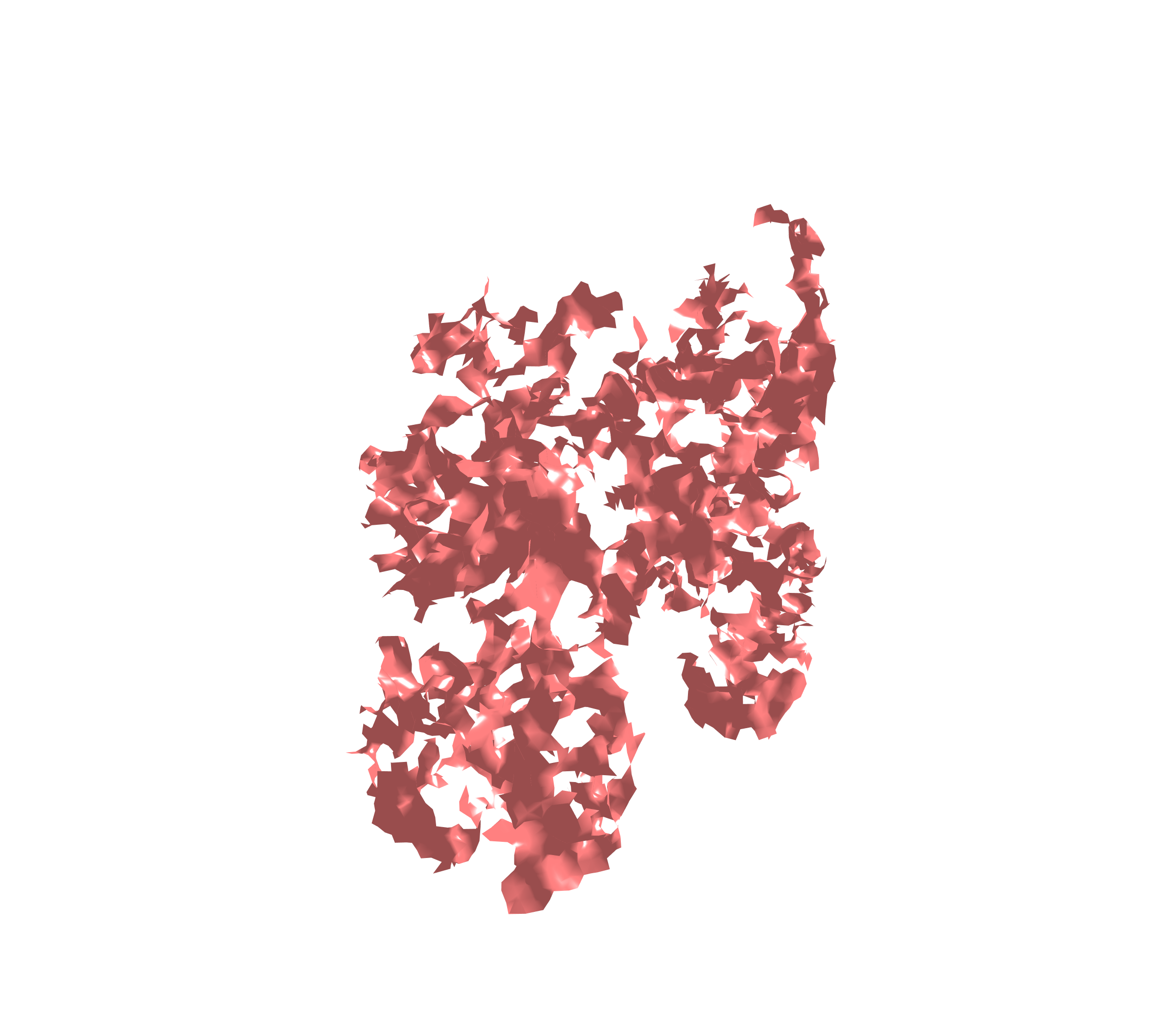 Surface (Expiration) - Diagonal View