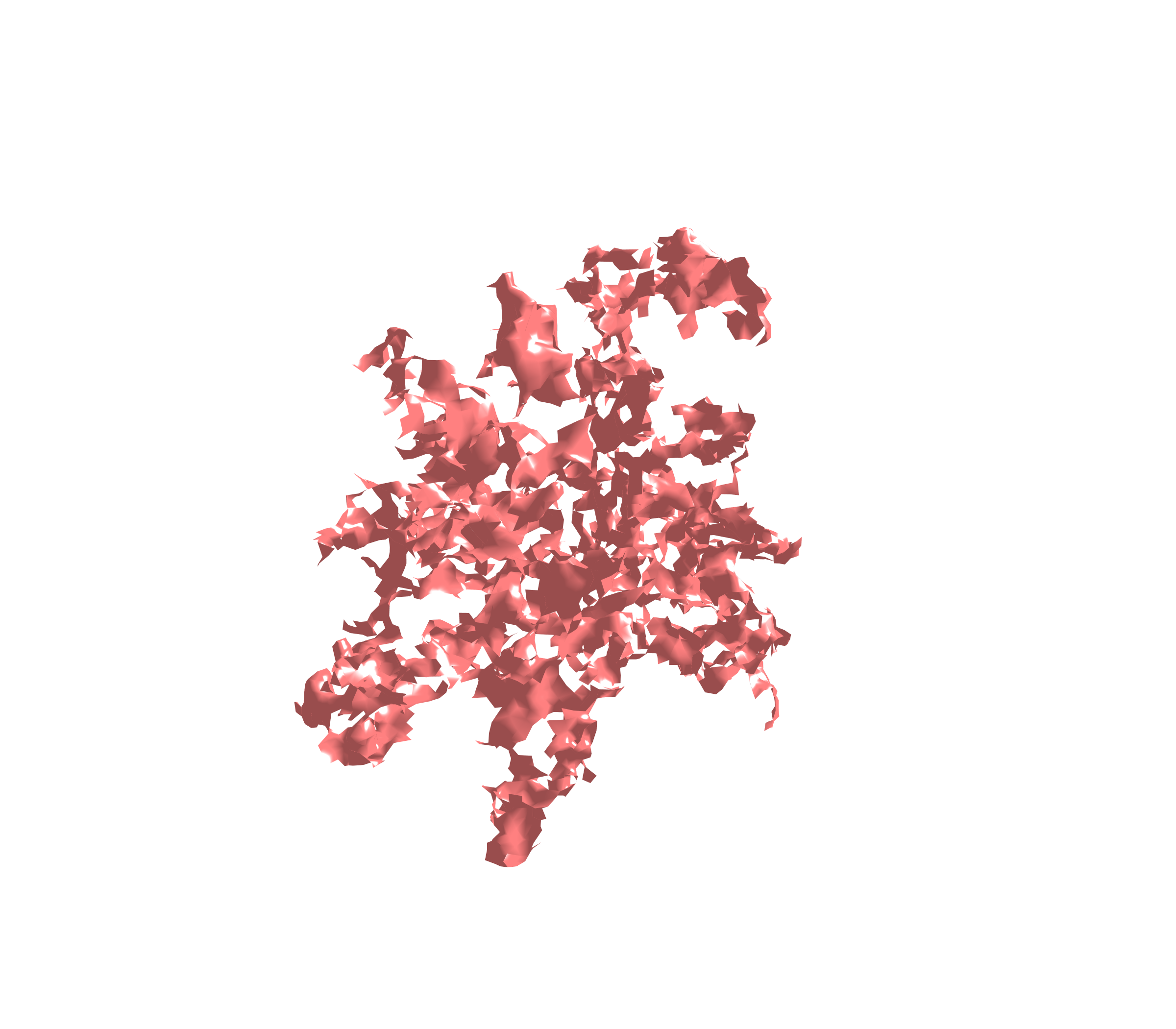 Surface (Expiration) - Diagonal View