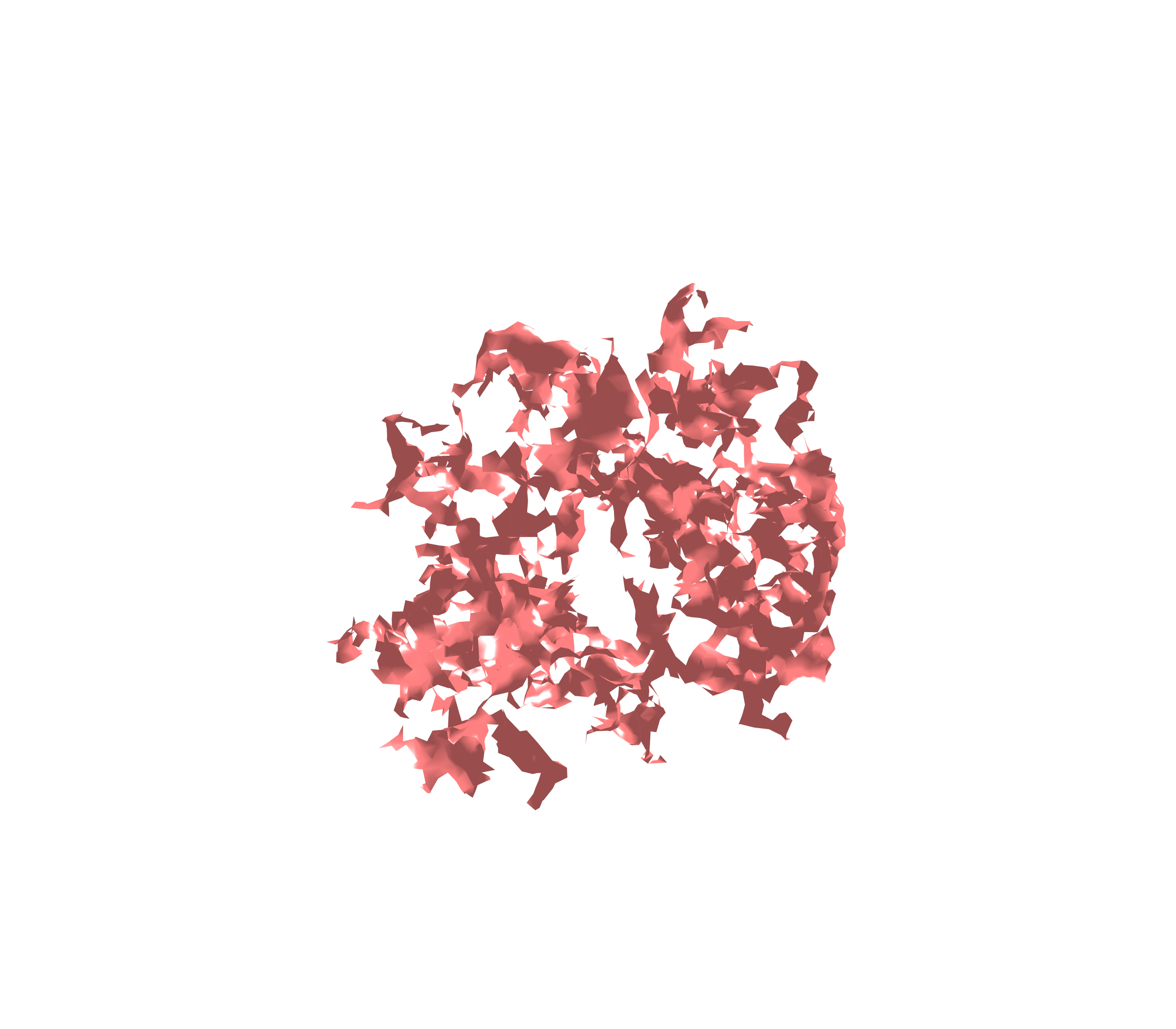 Surface (Expiration) - Diagonal View