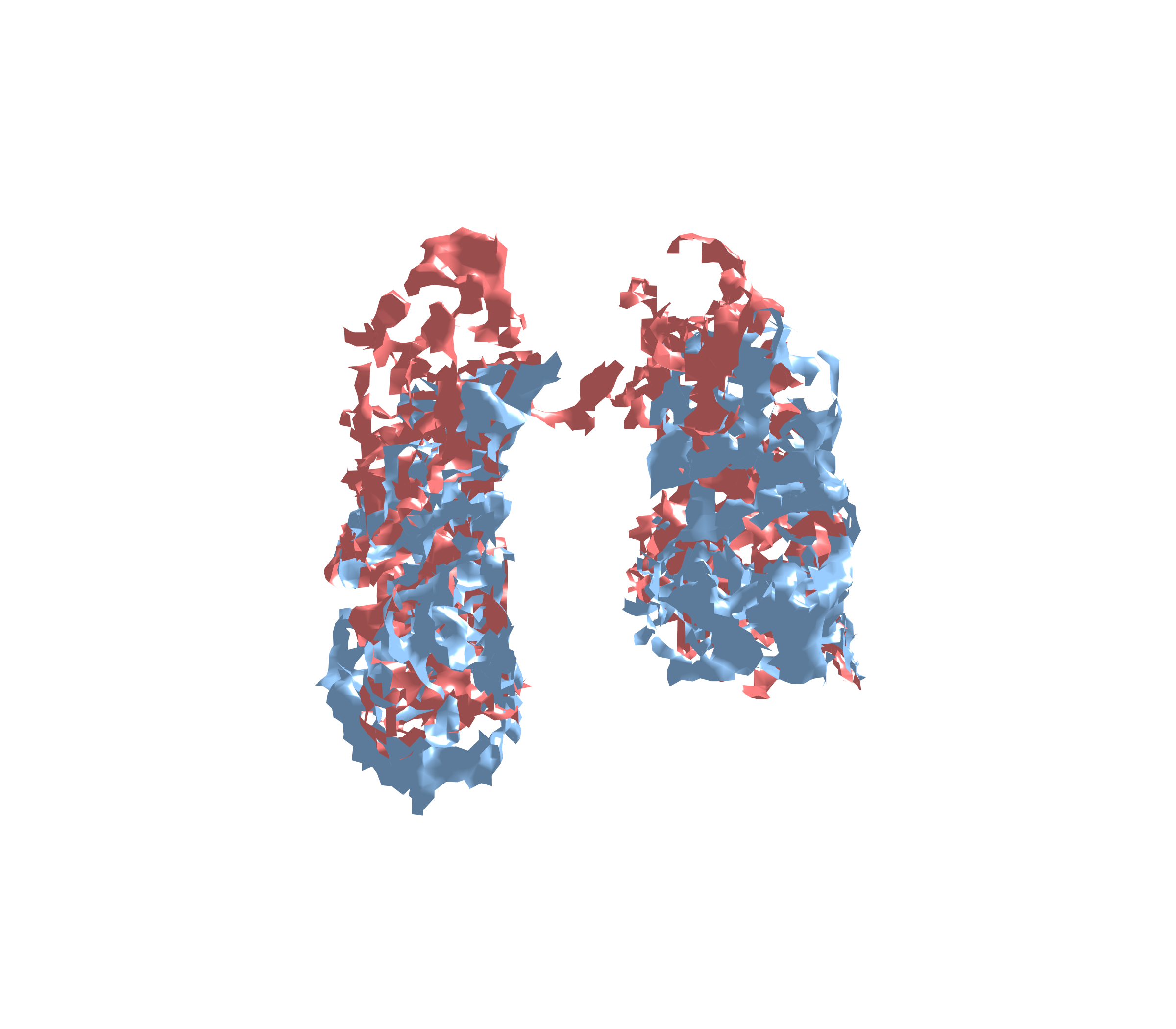 Combined Visualization - Front View