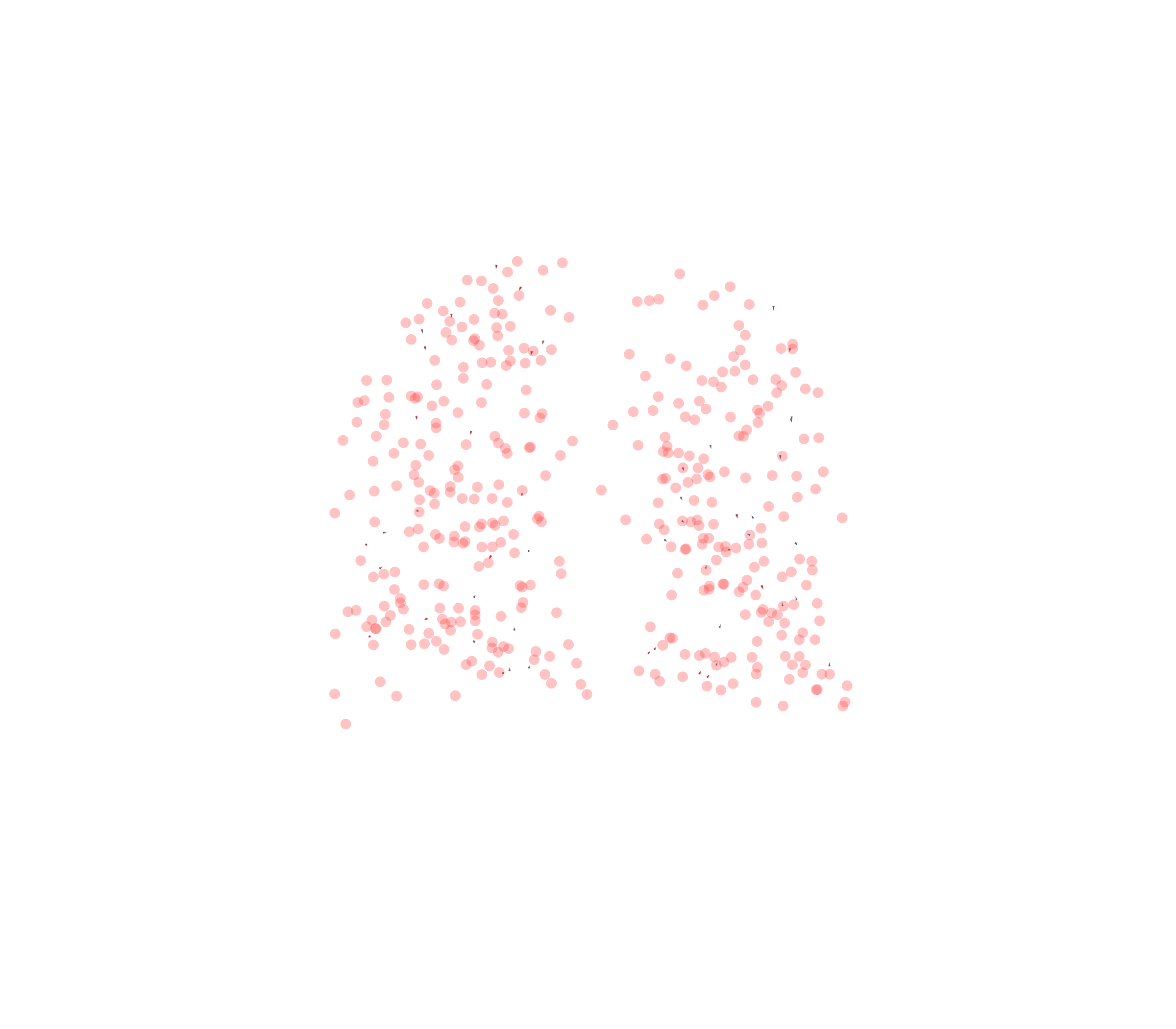 Displacement Vectors - Back View