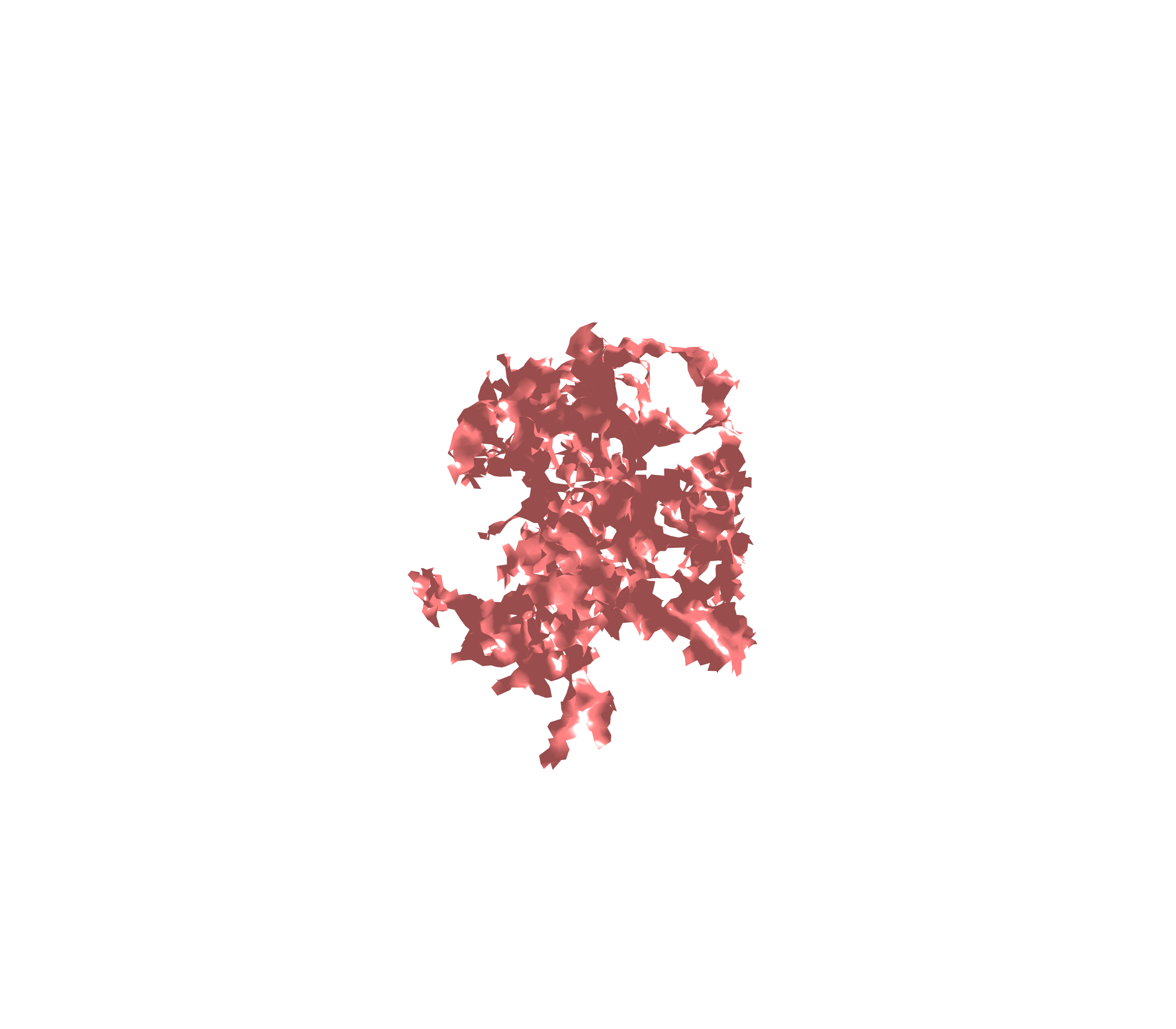 Surface (Expiration) - Diagonal View