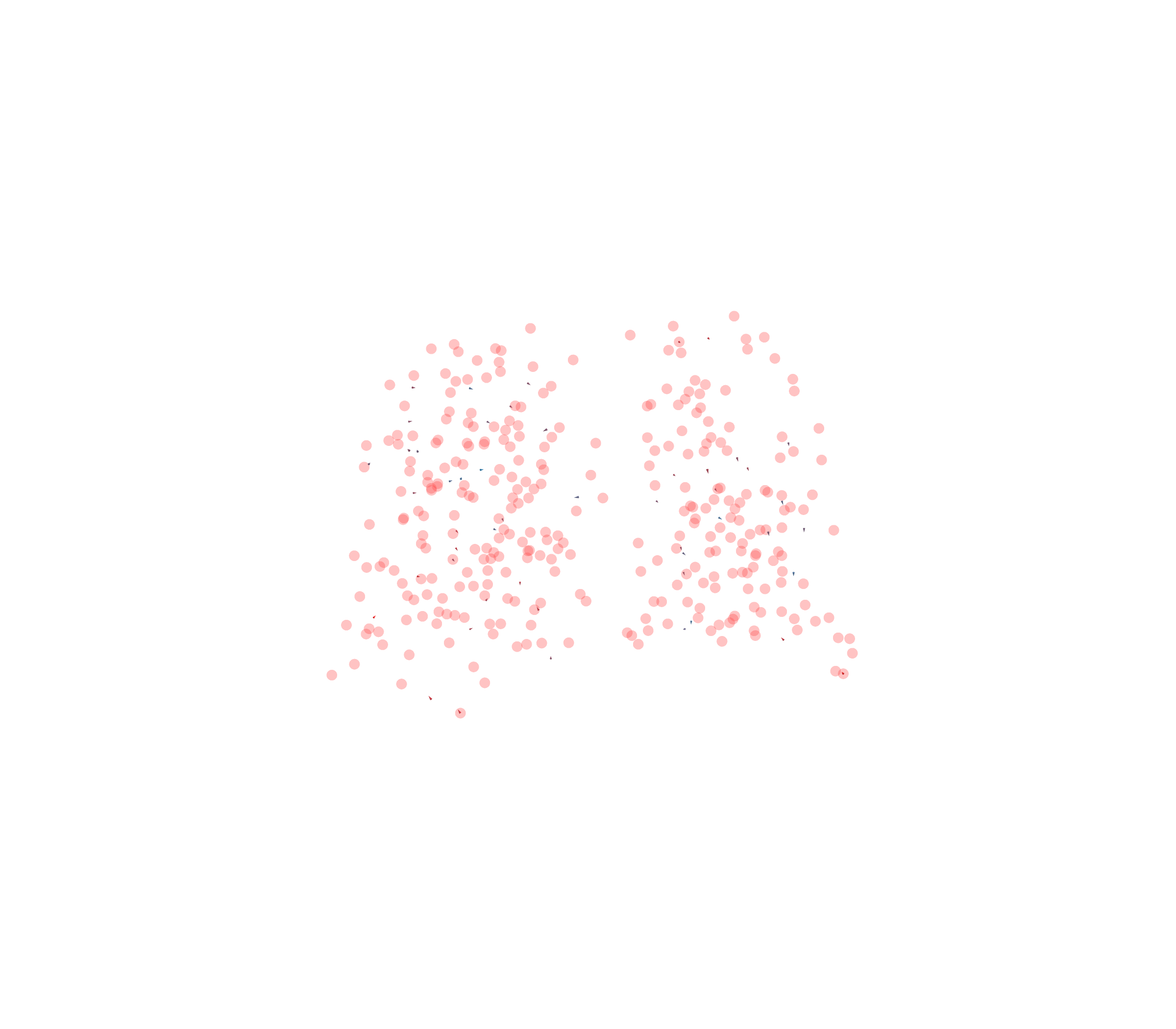 Displacement Vectors - Back View