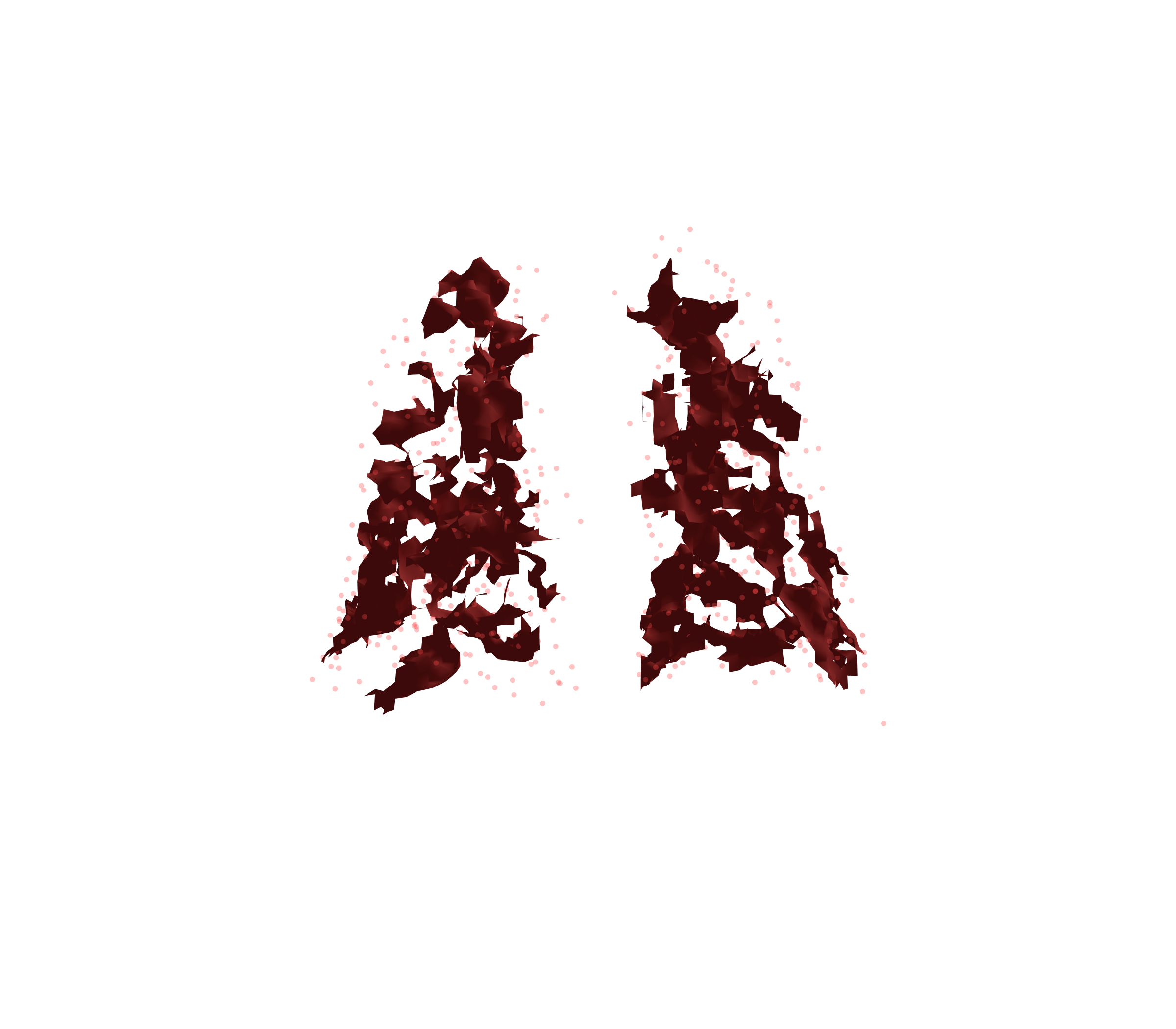 Combined Visualization (Expiration) - Back View