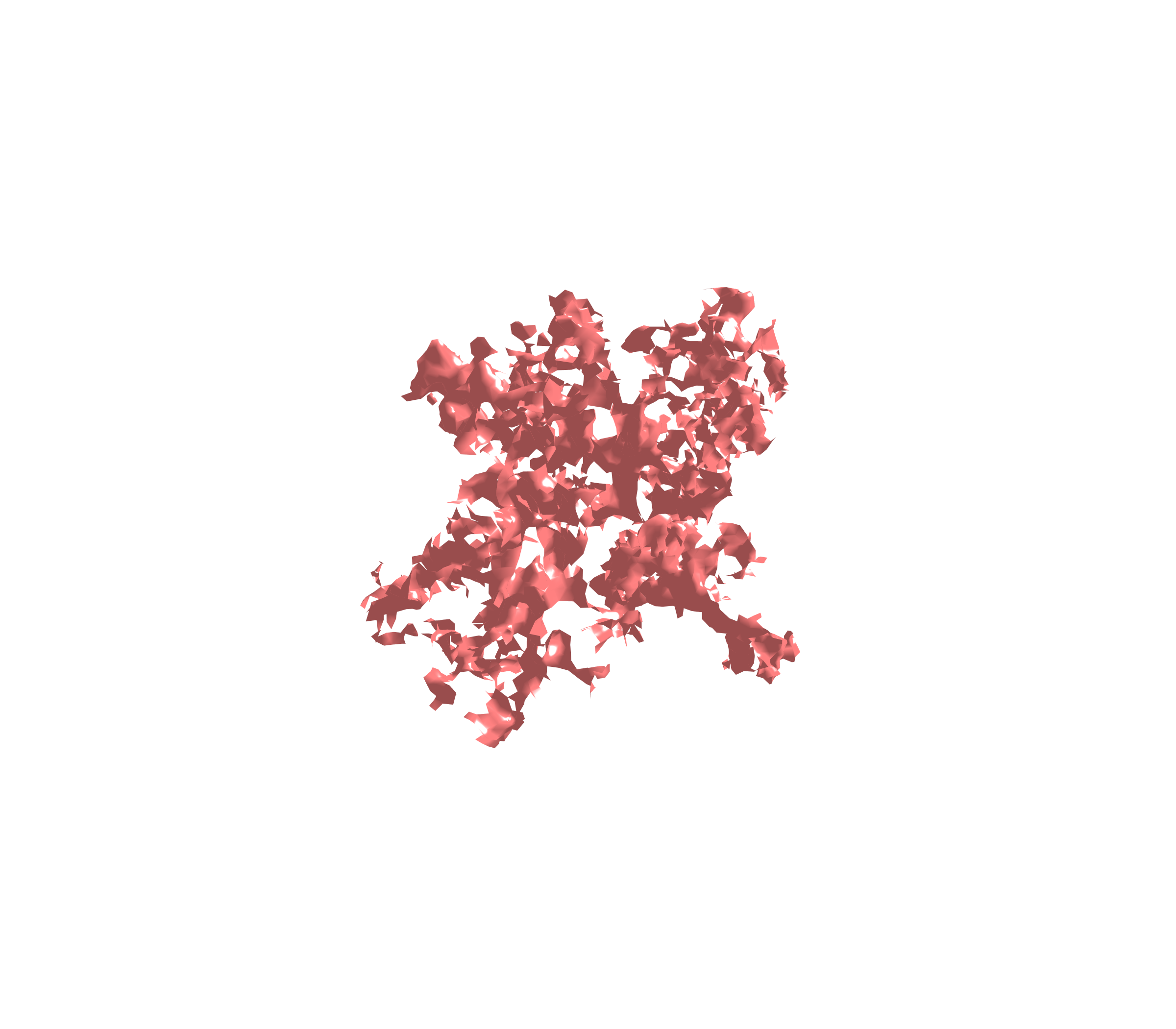 Surface (Expiration) - Diagonal View