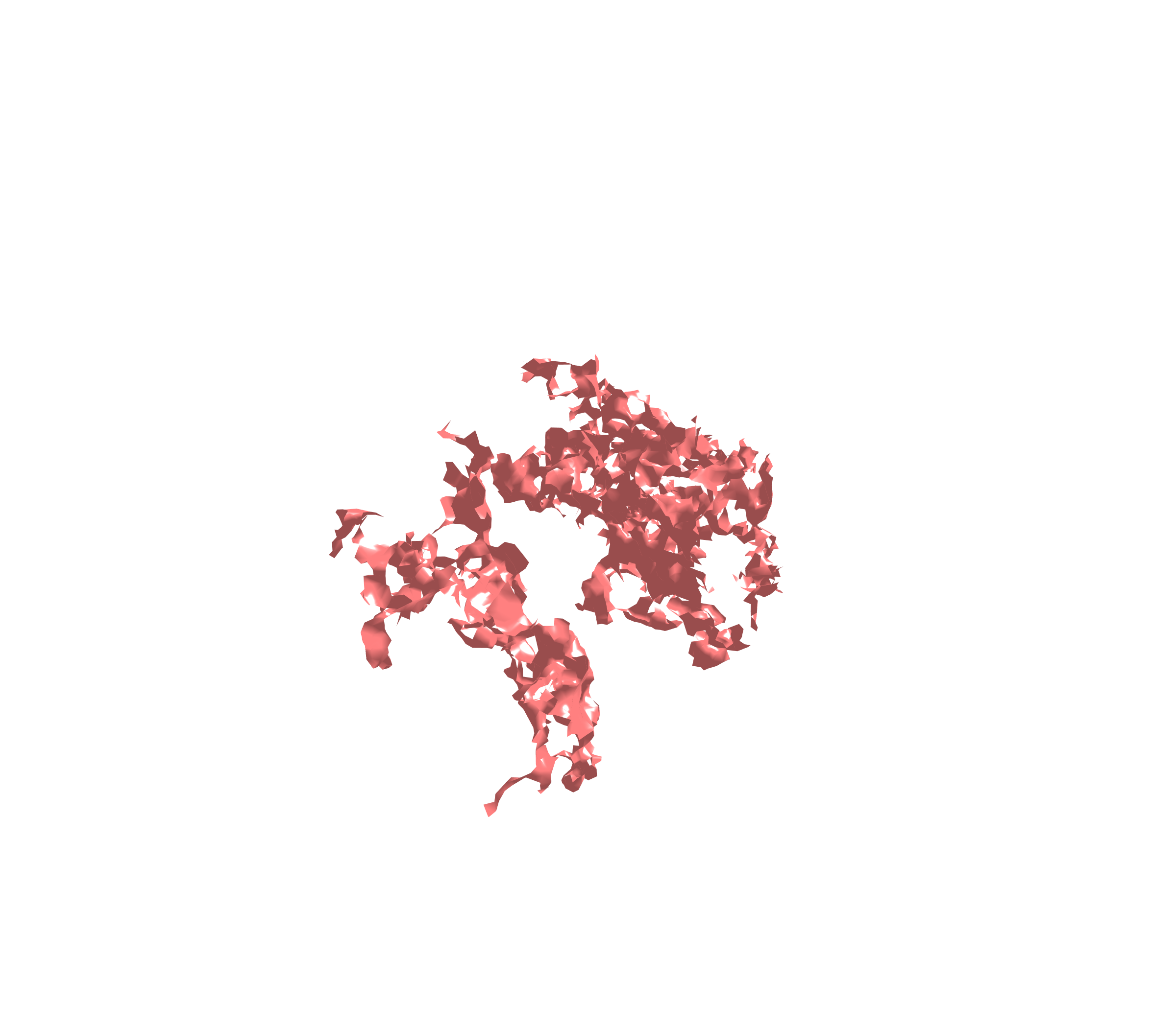 Surface (Expiration) - Diagonal View