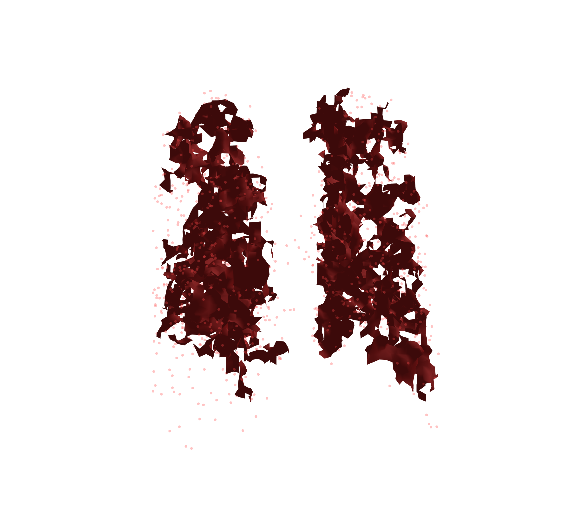 Combined Visualization (Expiration) - Back View