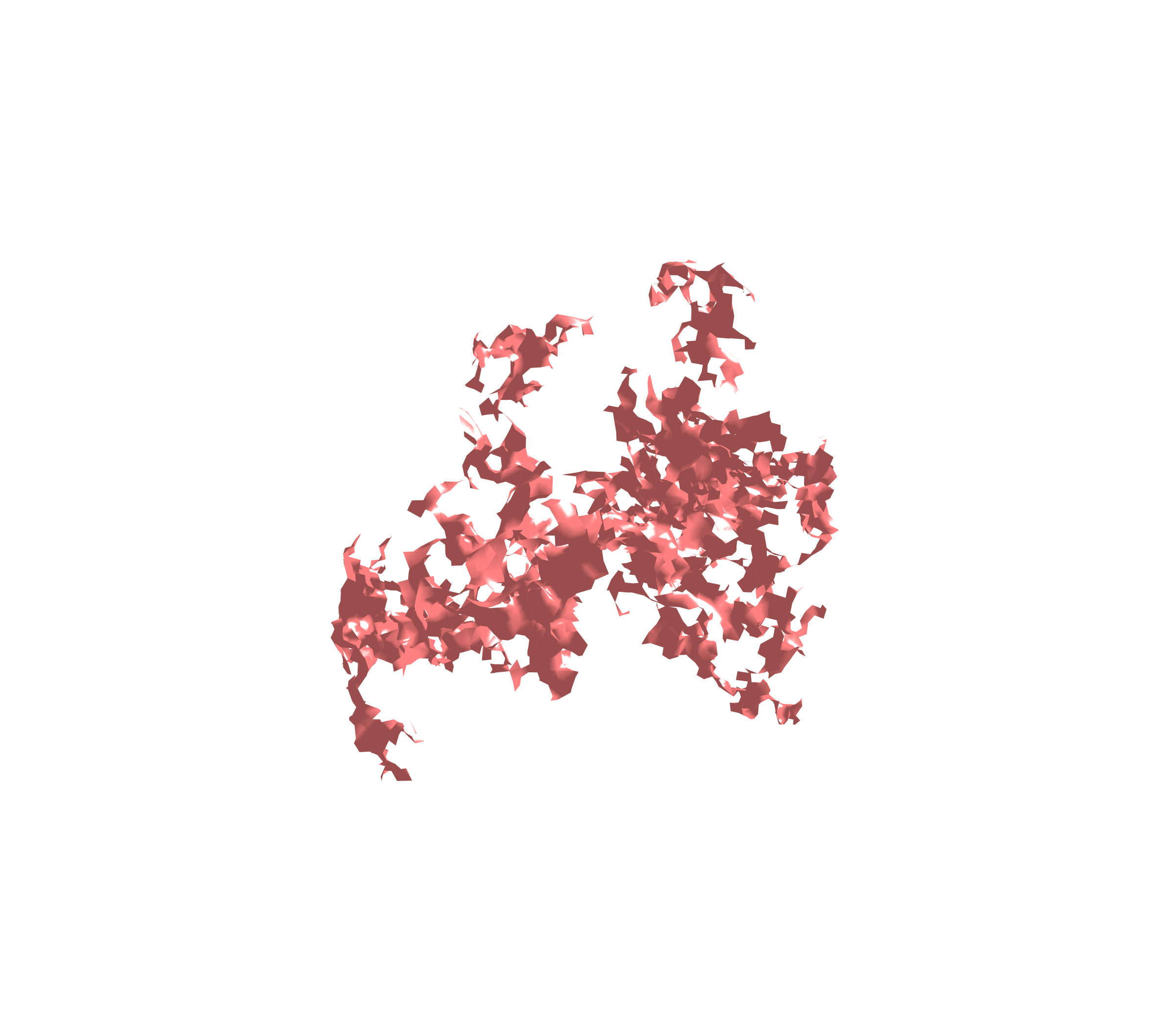 Surface (Expiration) - Diagonal View