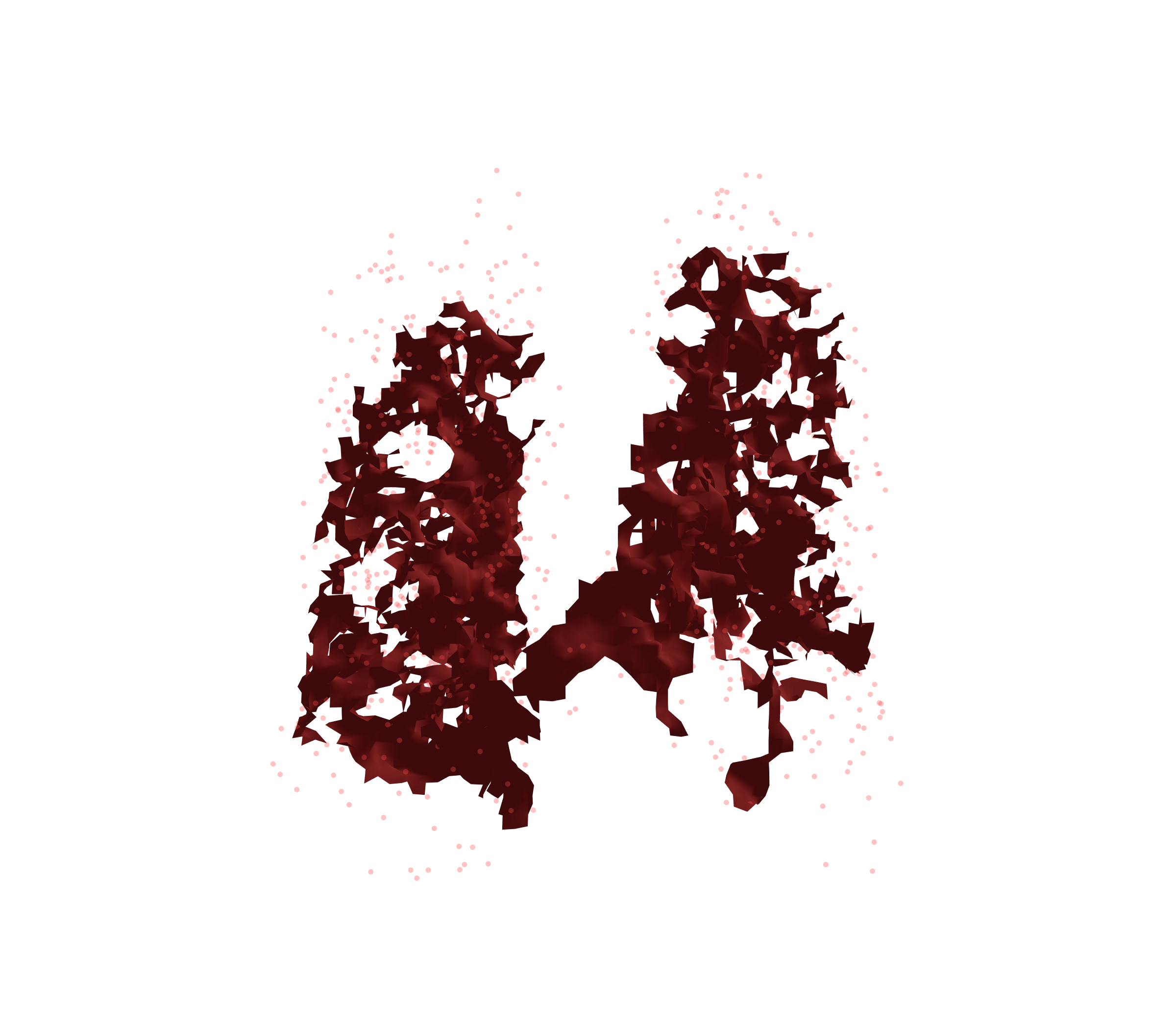 Combined Visualization (Expiration) - Back View