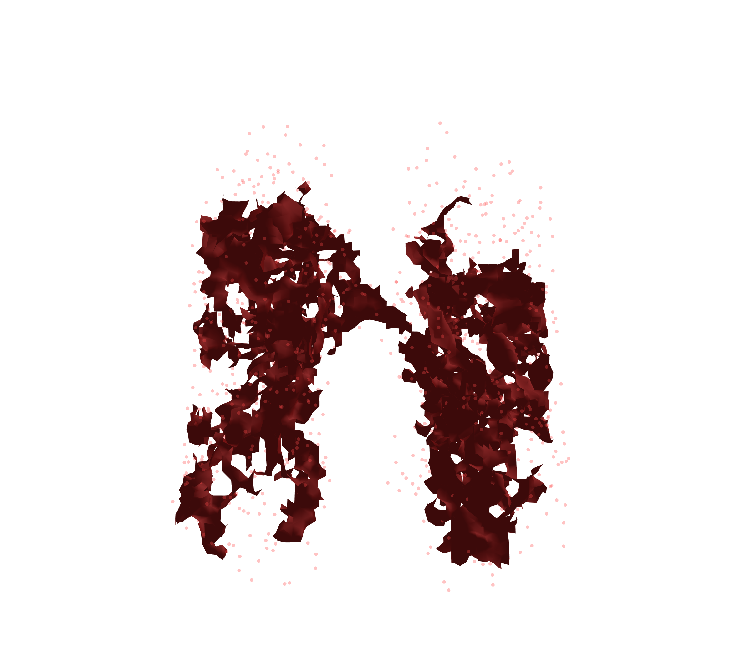 Combined Visualization (Expiration) - Front View