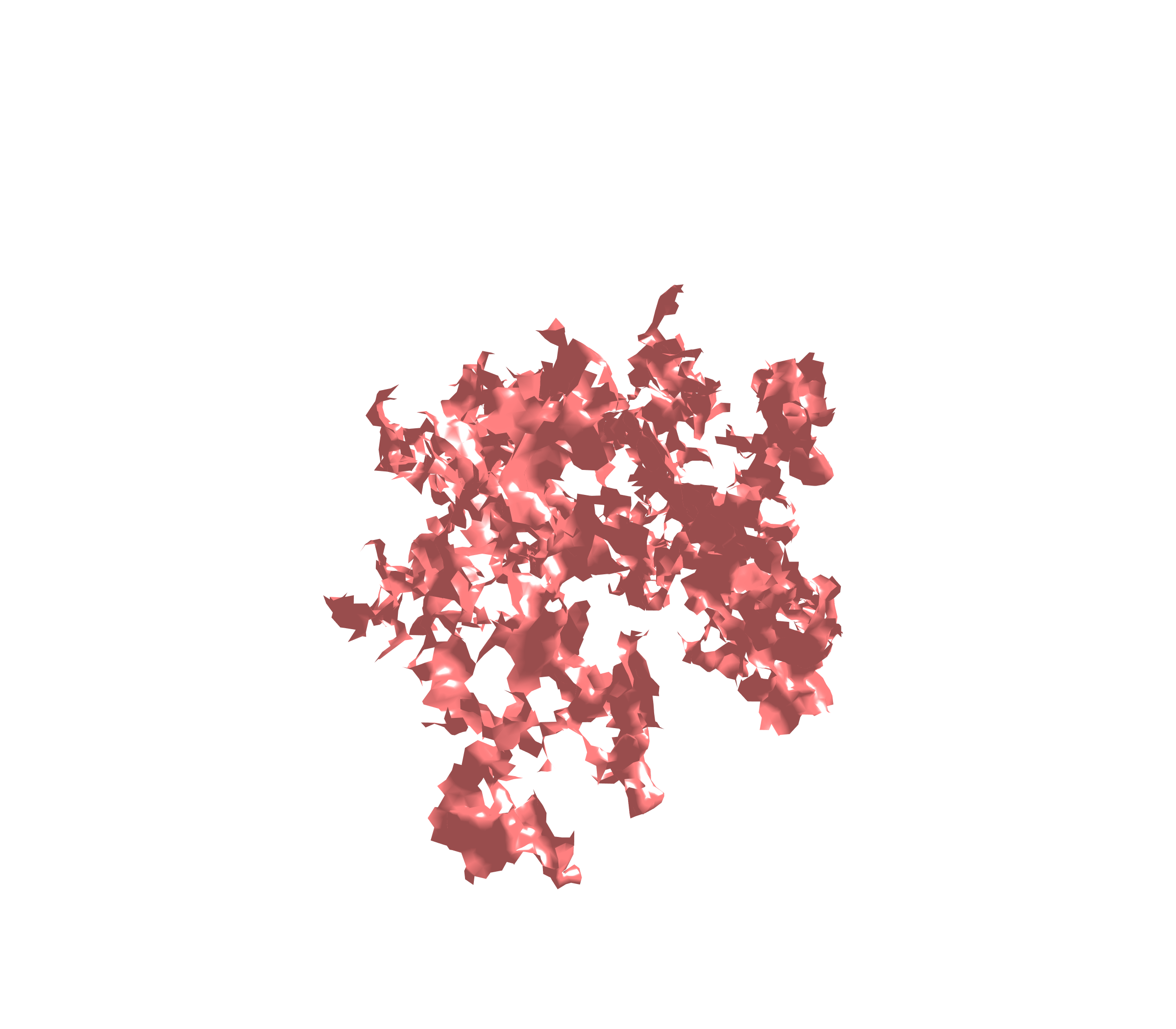 Surface (Expiration) - Diagonal View