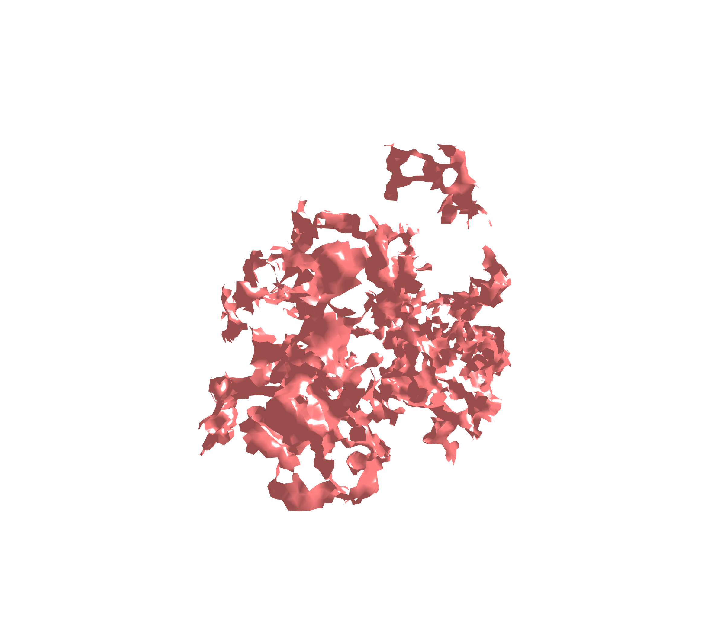 Surface (Expiration) - Diagonal View