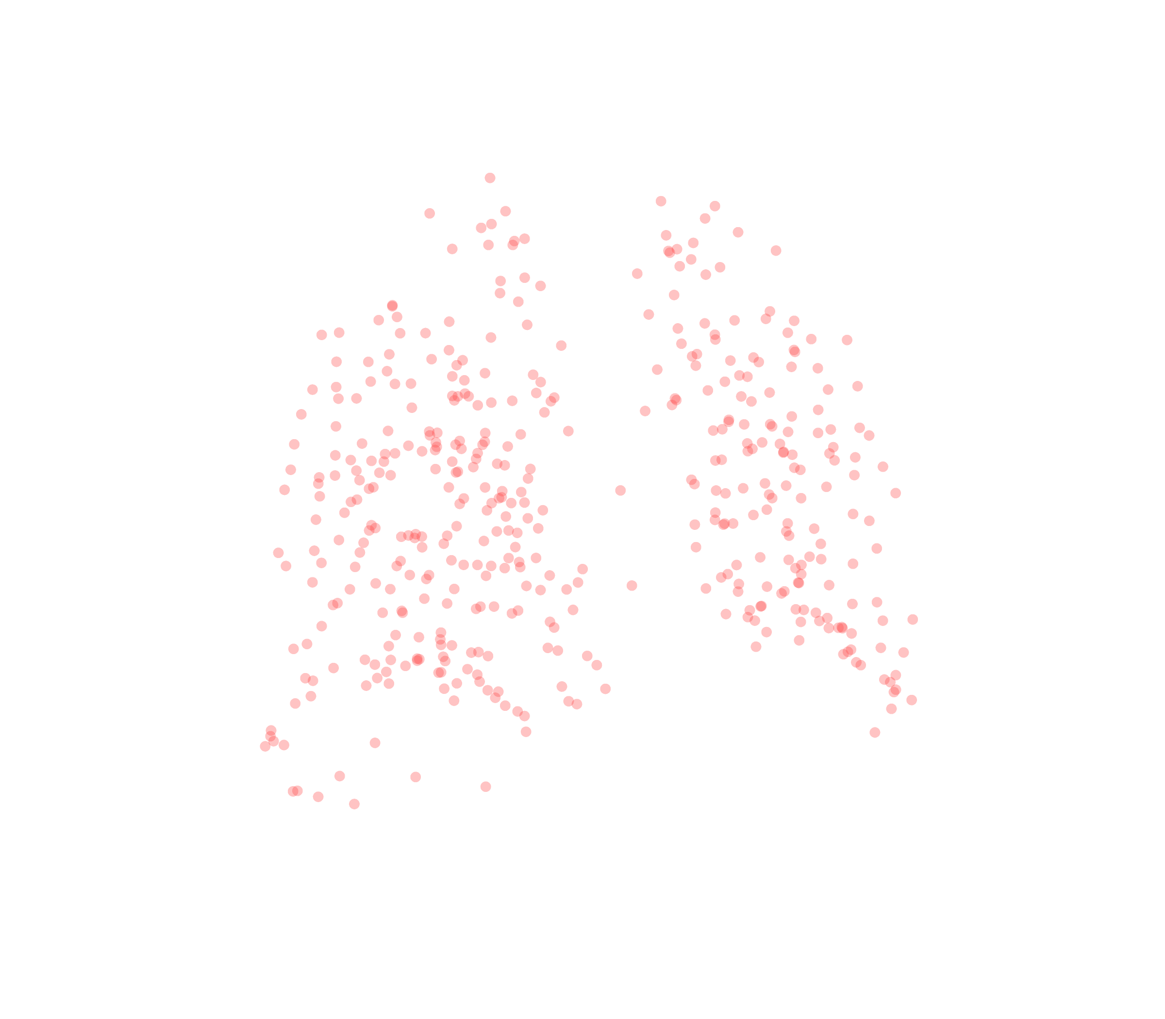 Displacement Vectors (Expiration) - Back View