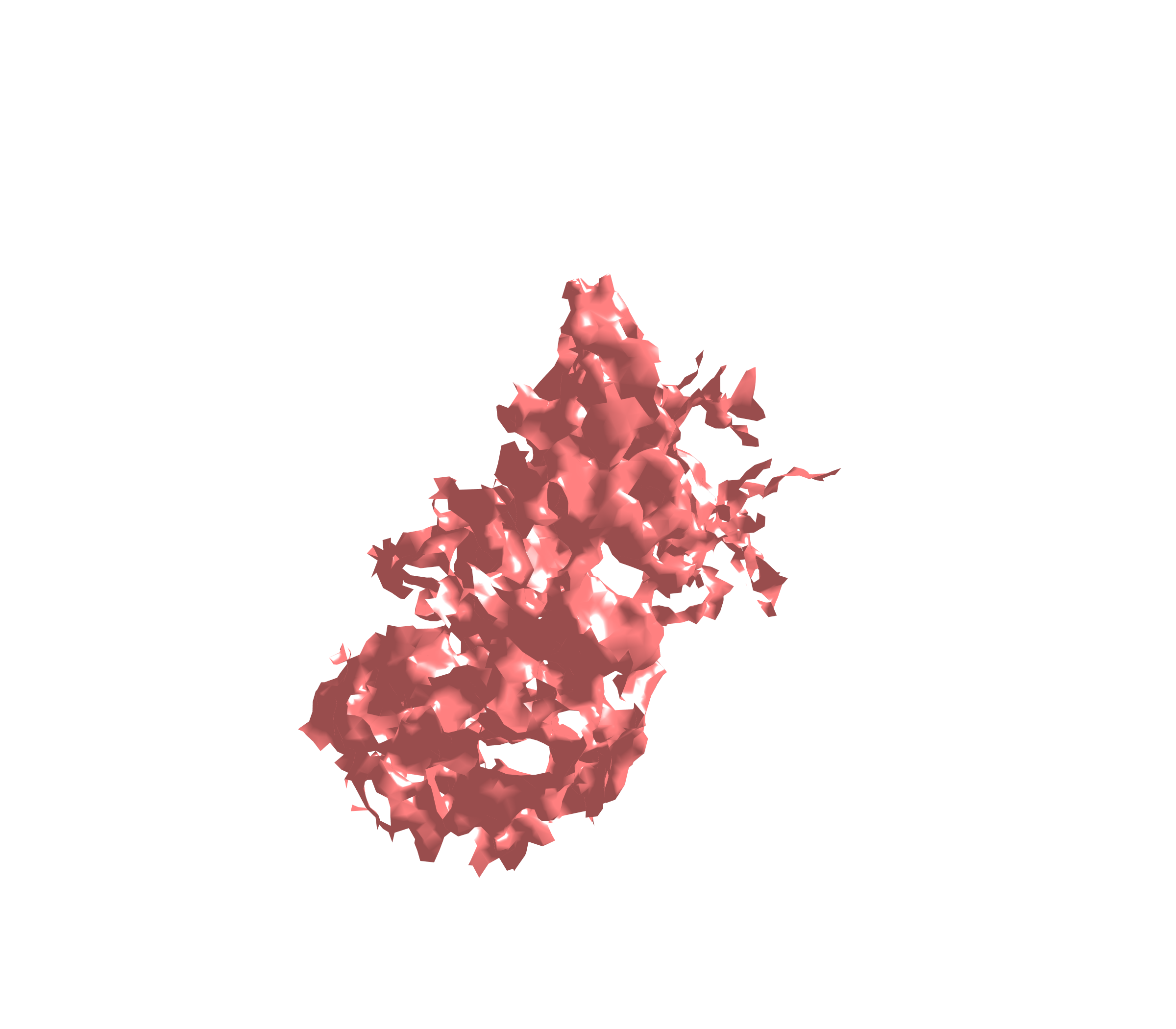 Surface (Expiration) - Diagonal View