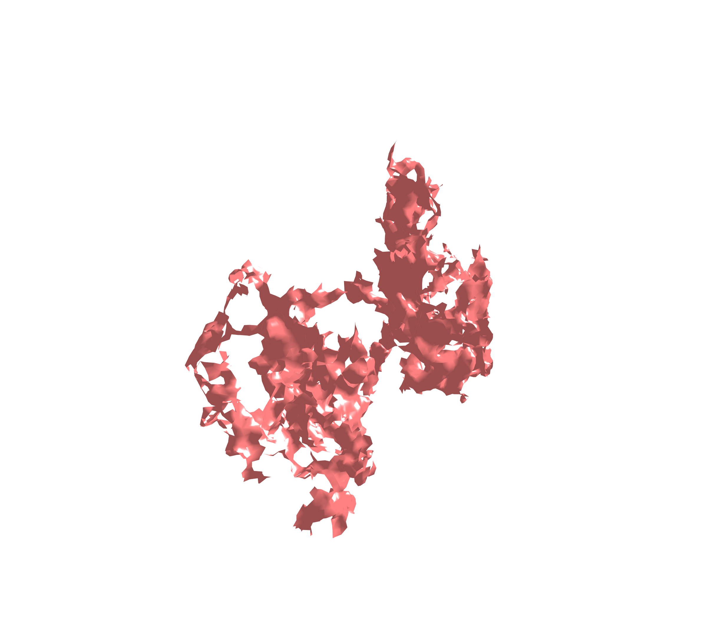 Surface (Expiration) - Diagonal View