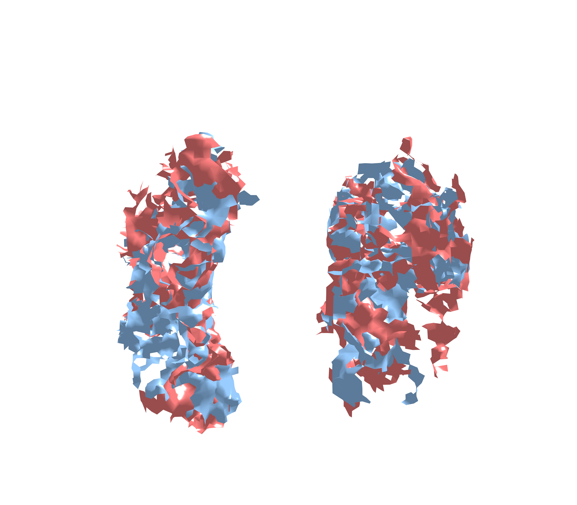 Combined Visualization - Front View