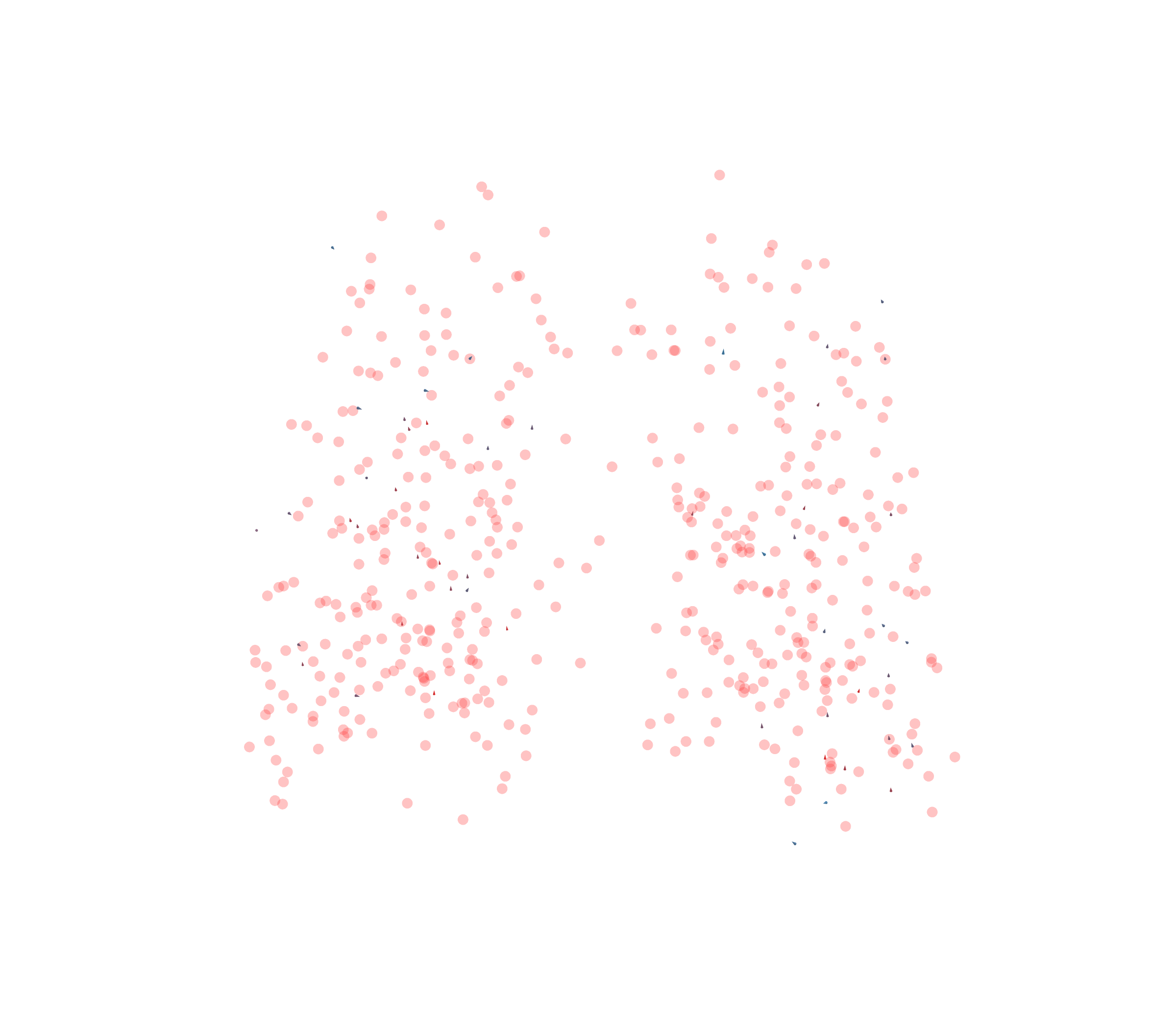 Displacement Vectors - Back View