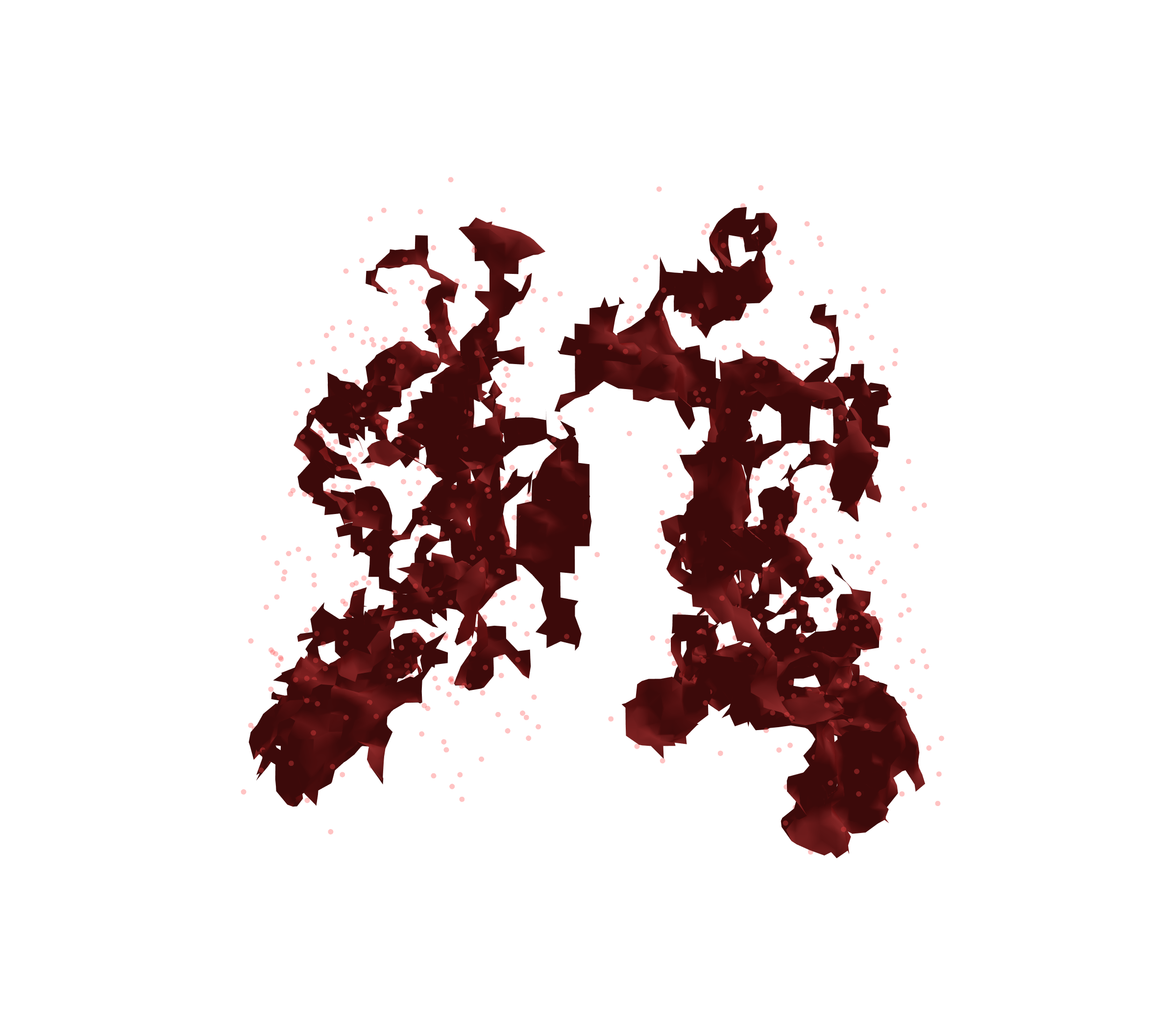 Combined Visualization (Expiration) - Back View