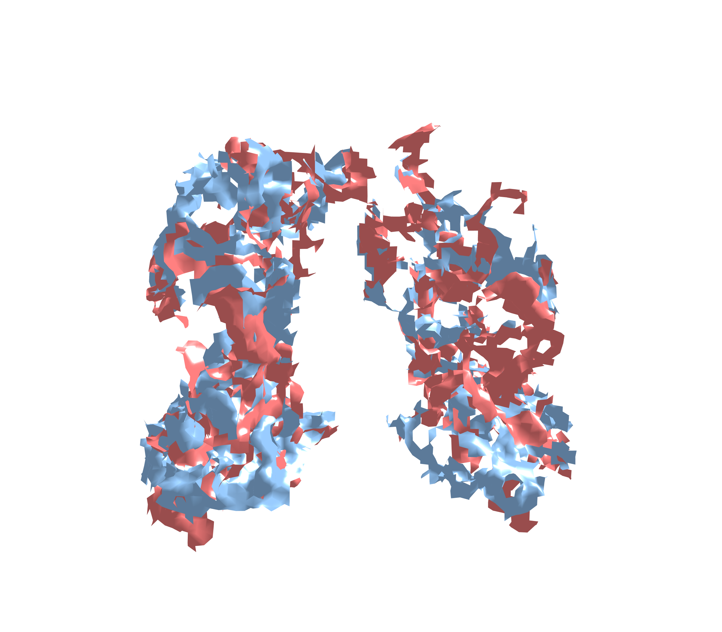 Combined Visualization - Front View