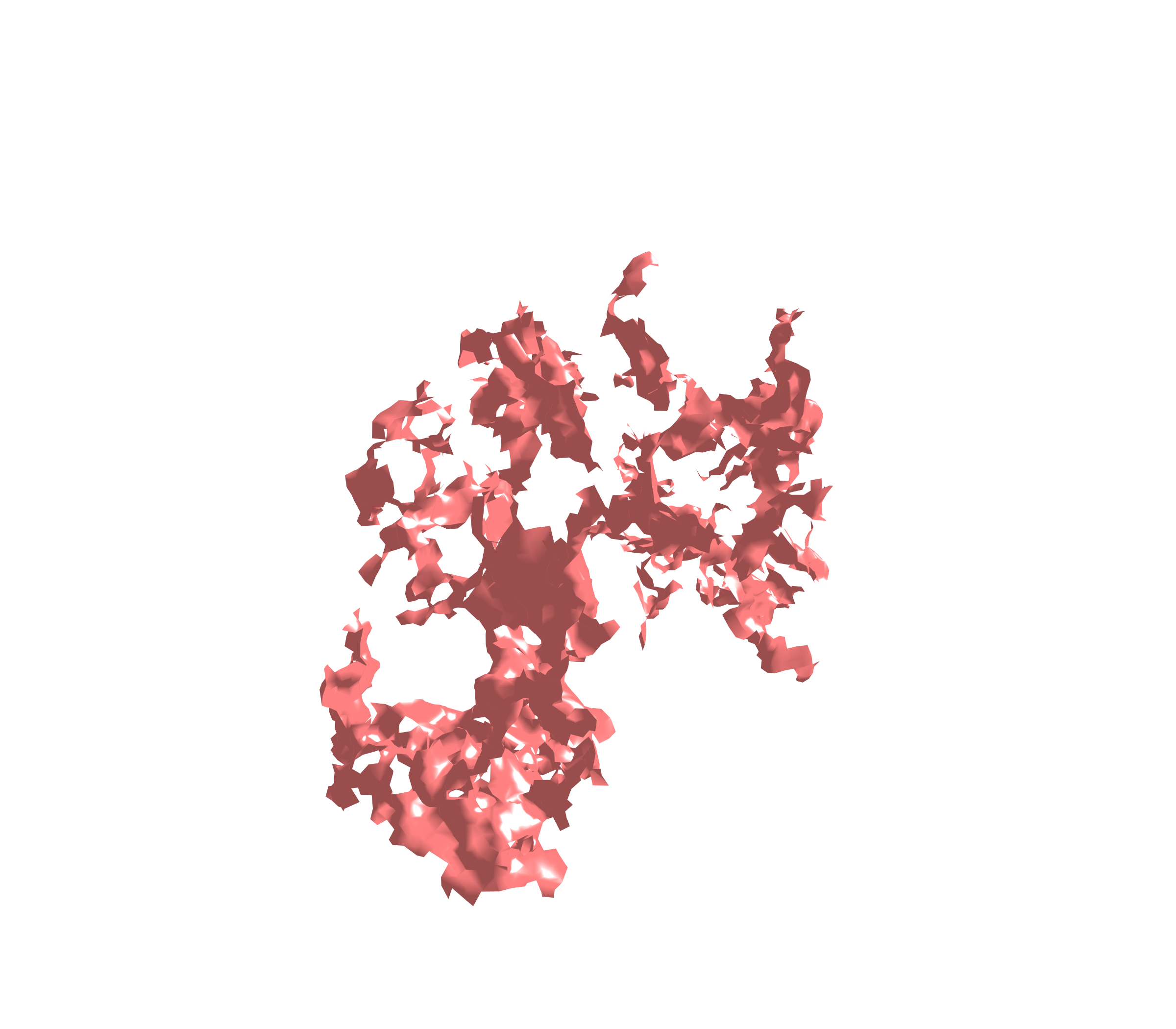 Surface (Expiration) - Diagonal View