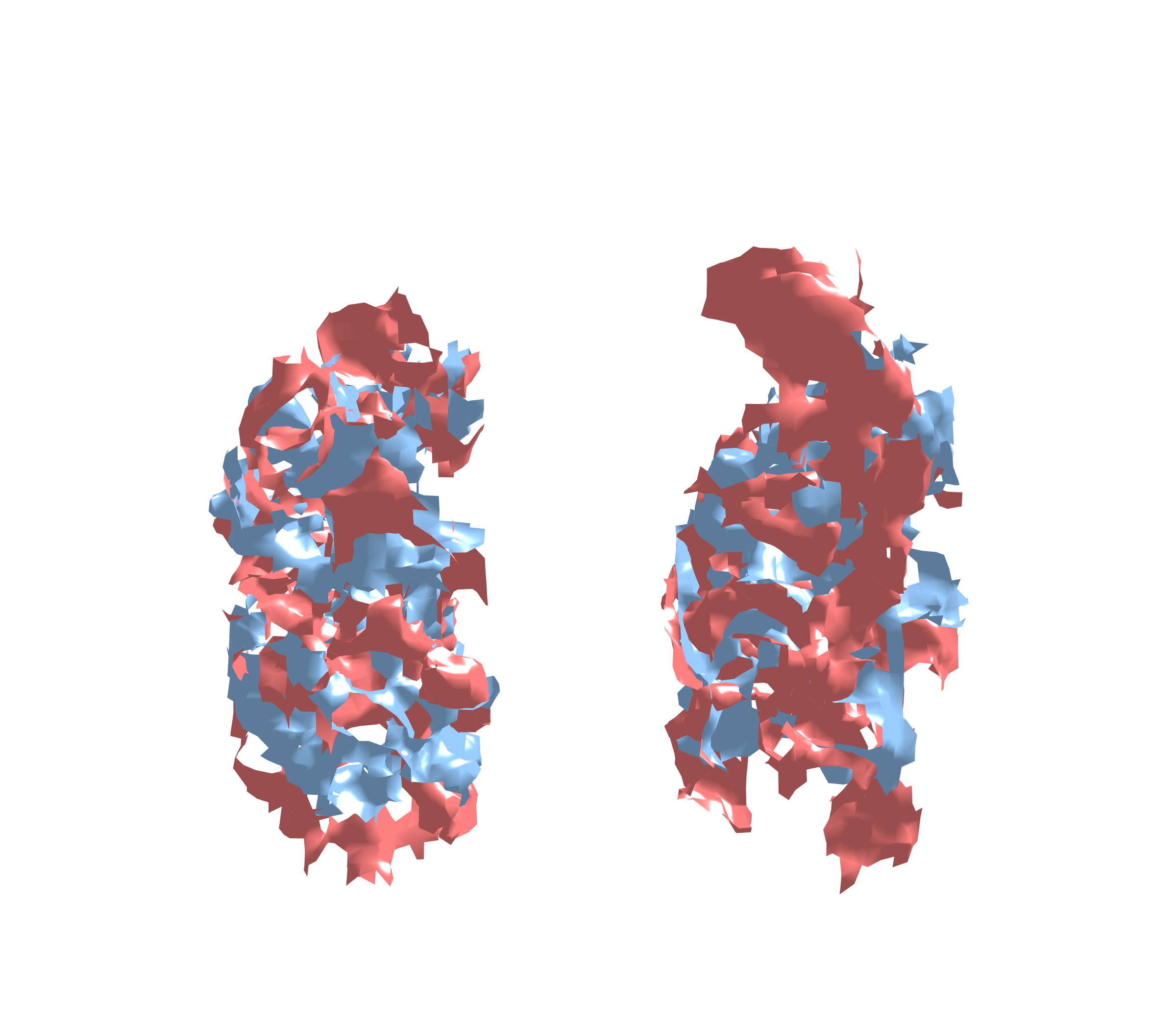 Combined Visualization - Front View