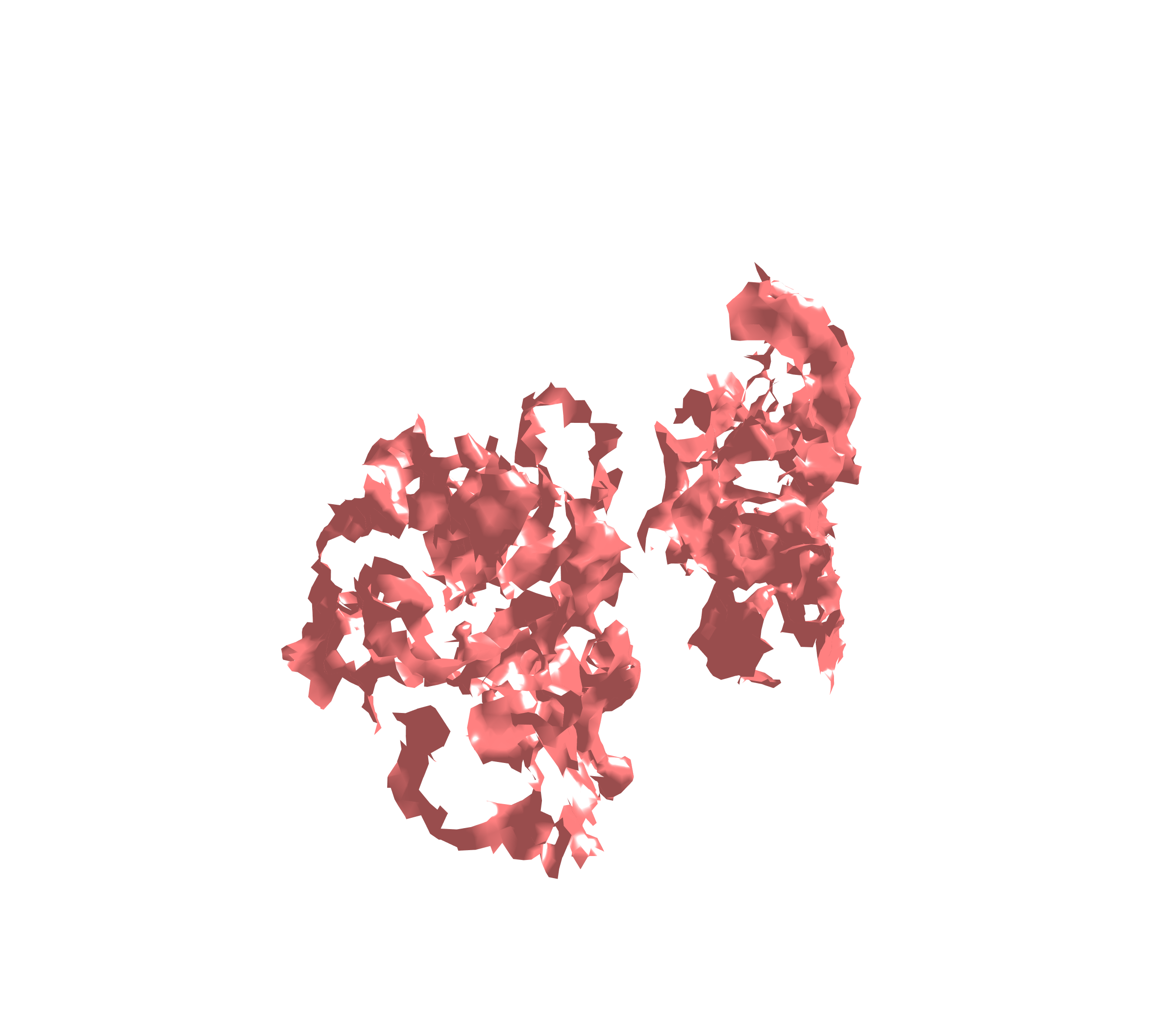 Surface (Expiration) - Diagonal View