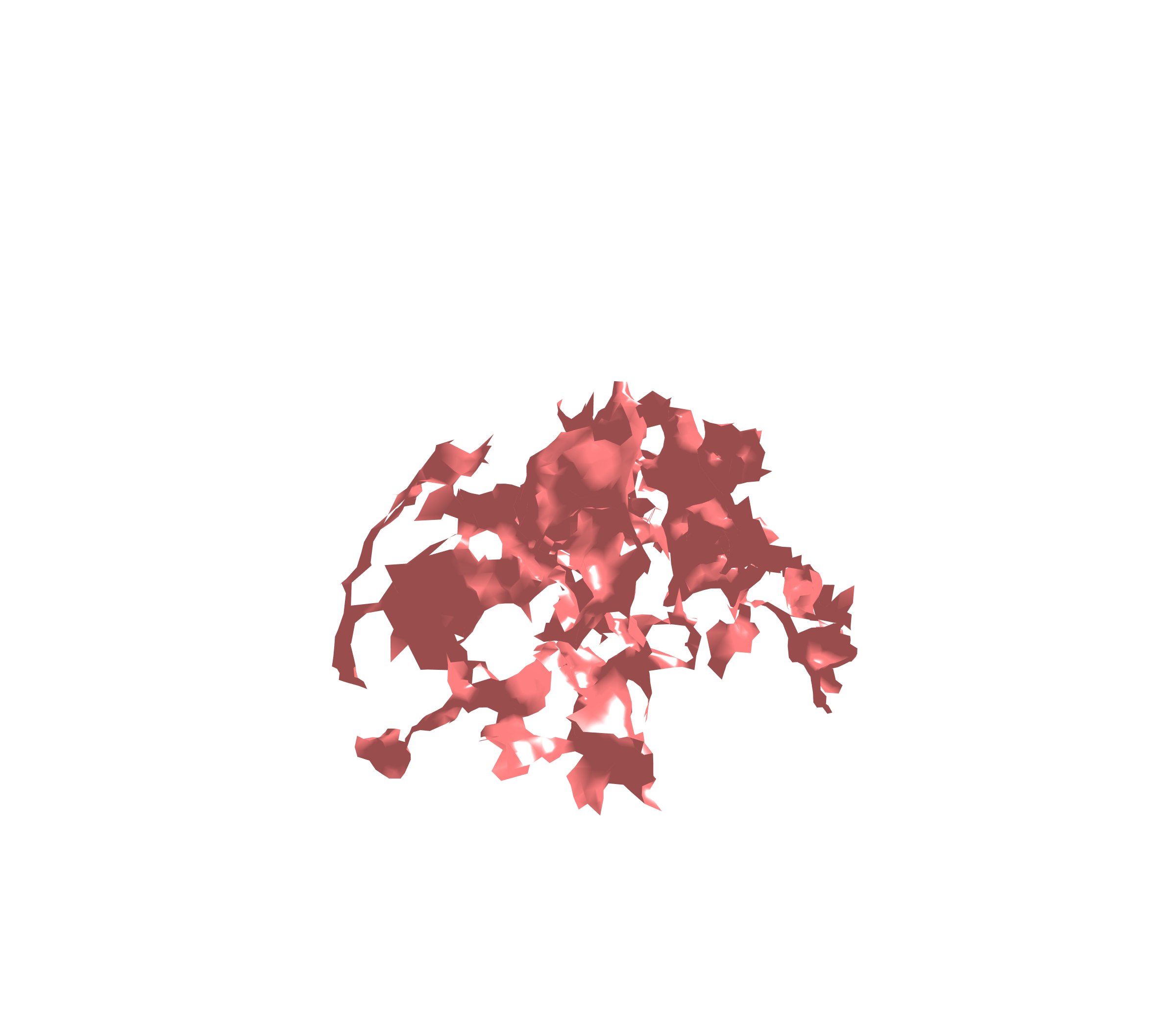 Surface (Expiration) - Diagonal View