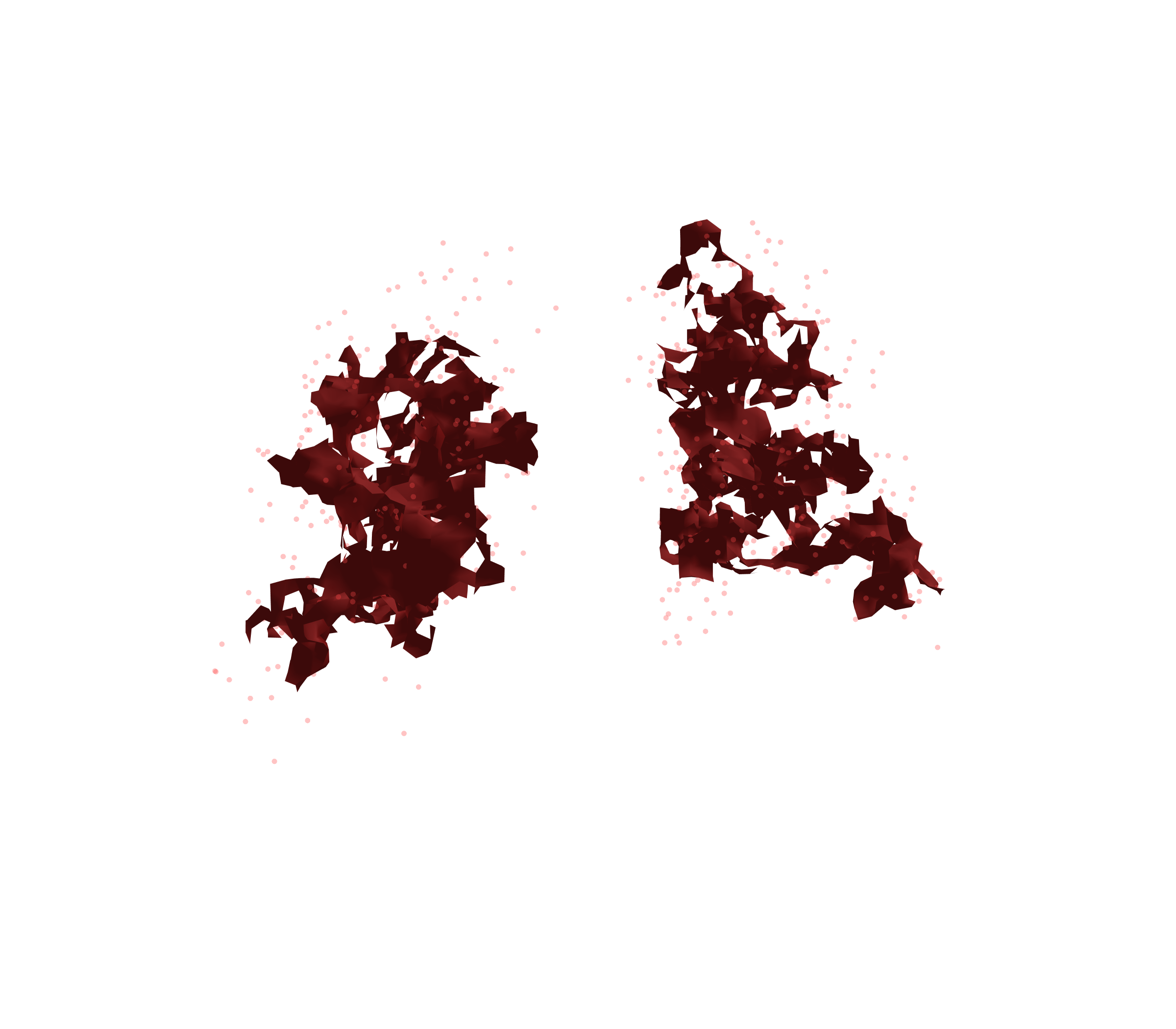 Combined Visualization (Expiration) - Back View