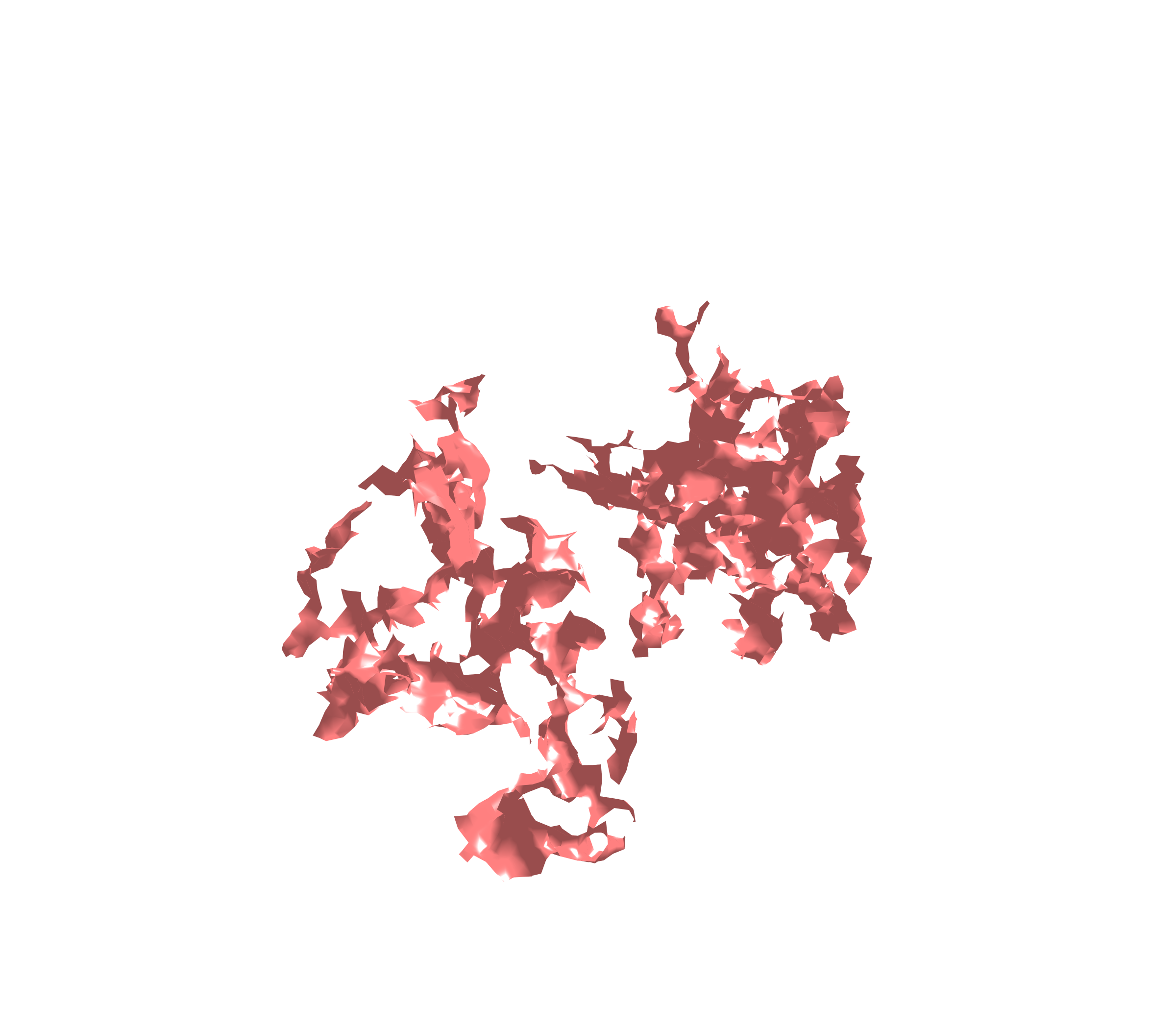 Surface (Expiration) - Diagonal View