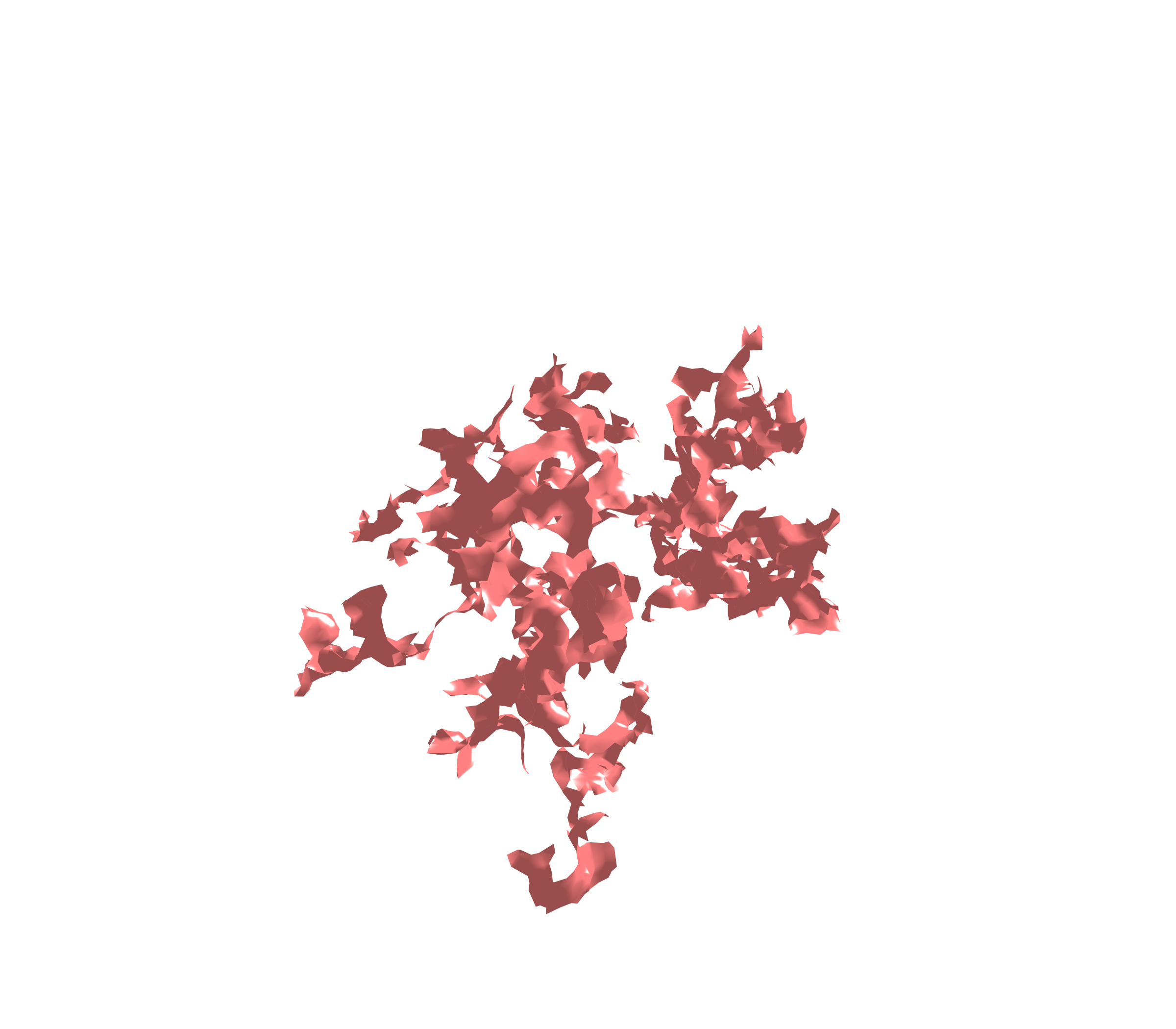 Surface (Expiration) - Diagonal View