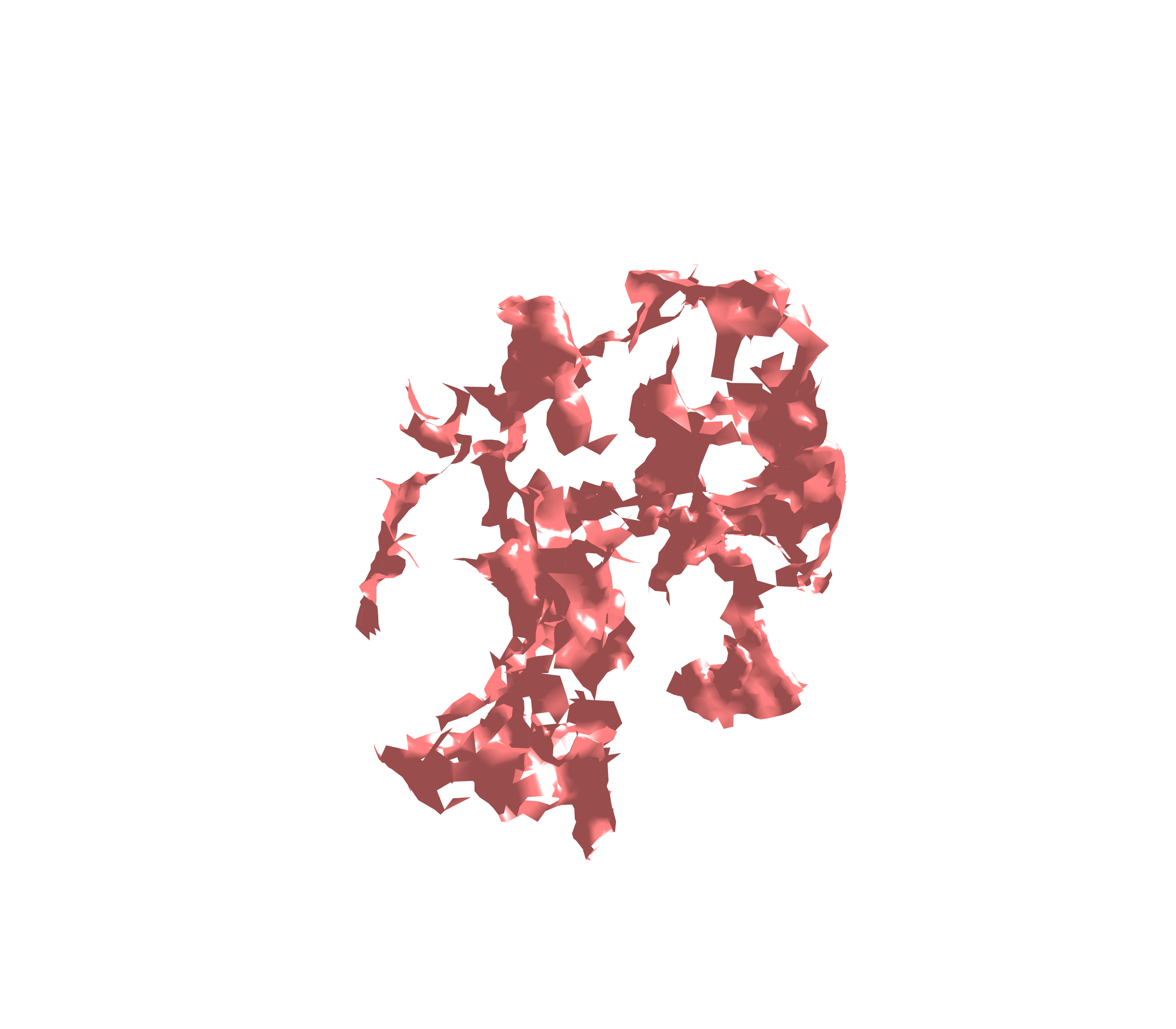 Surface (Expiration) - Diagonal View