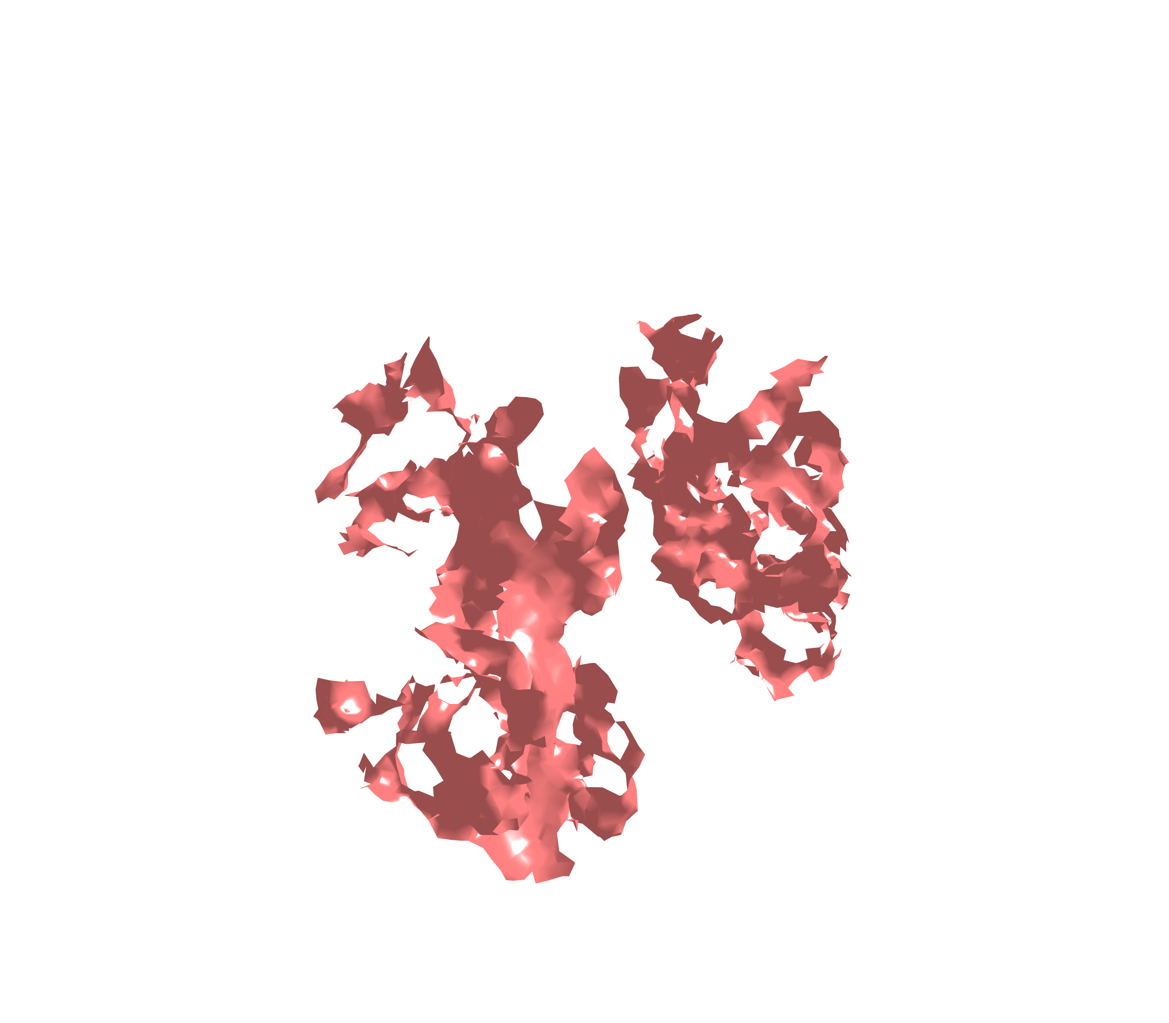 Surface (Expiration) - Diagonal View